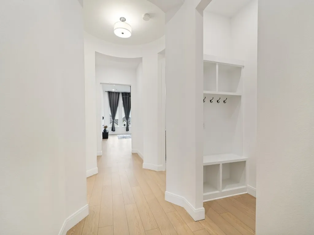 Entry Hallway - Mudroom off garage entrance