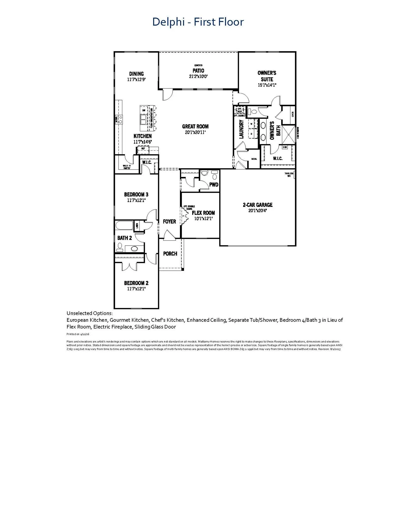 Delphi - Floor Plan