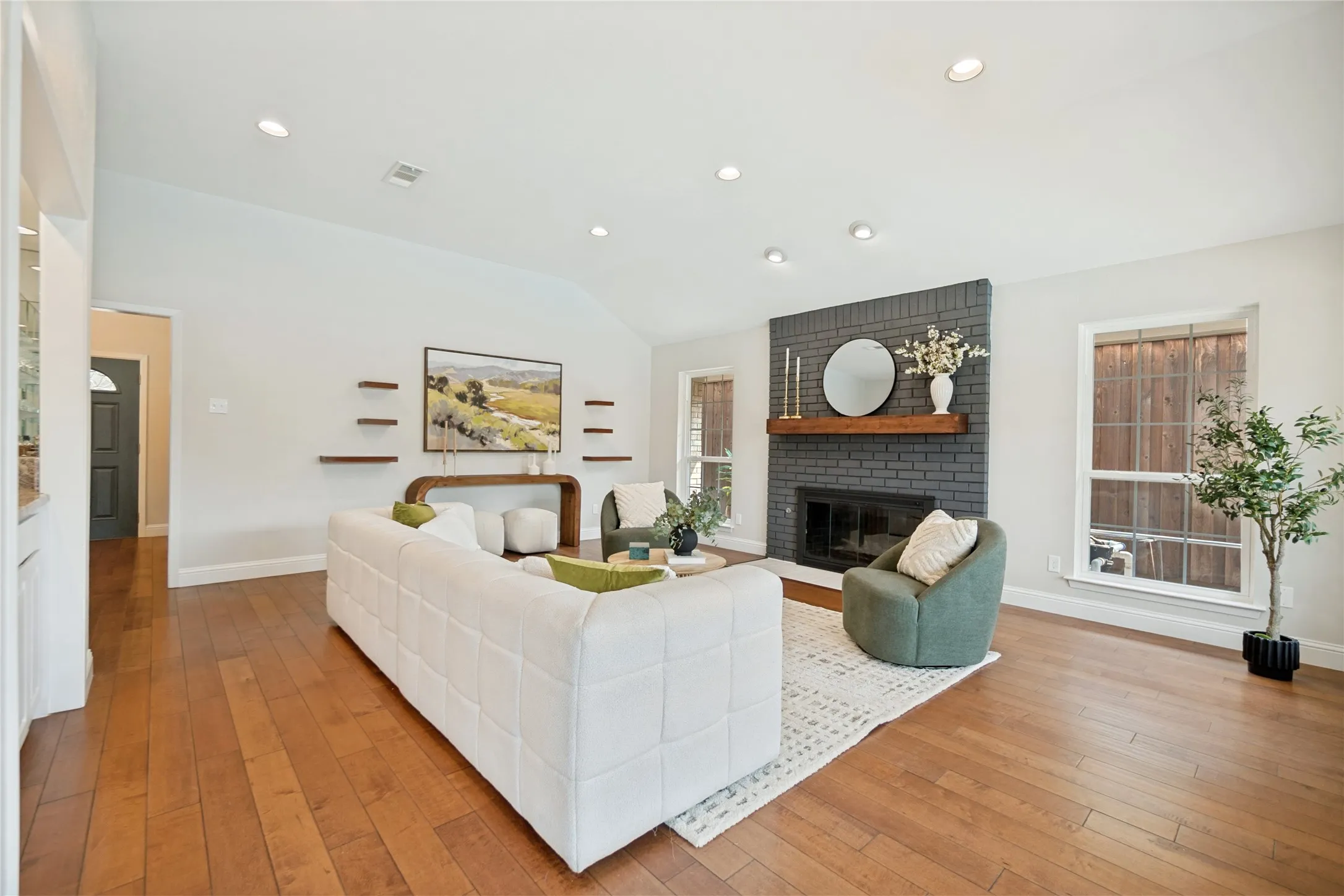 One of 2 Living Areas