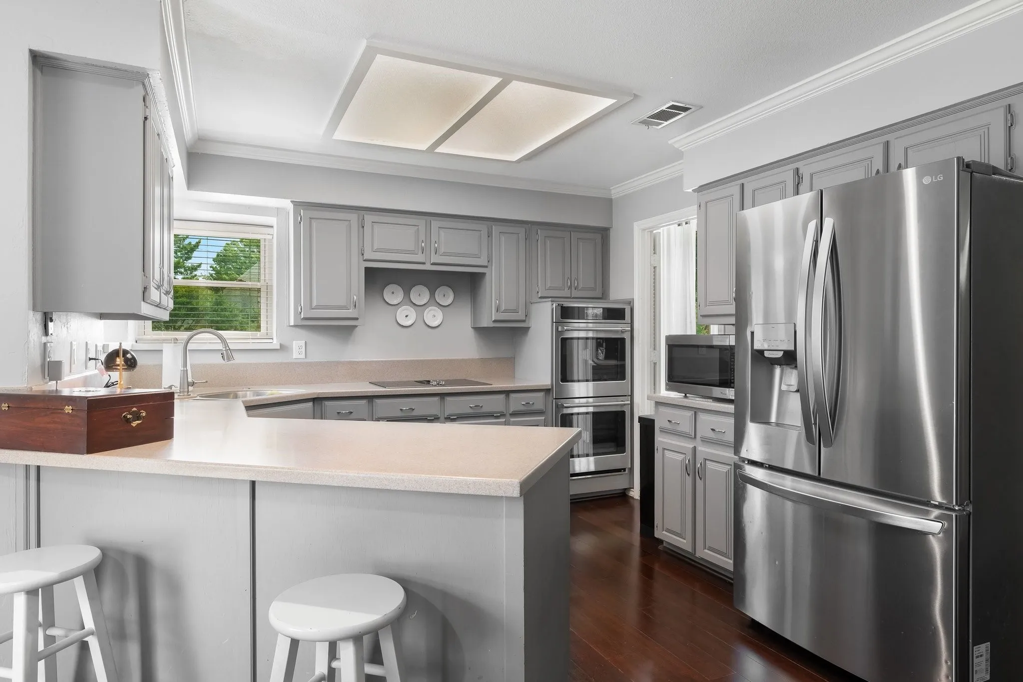 All new appliances in kitchen as well as wiring and outlets.