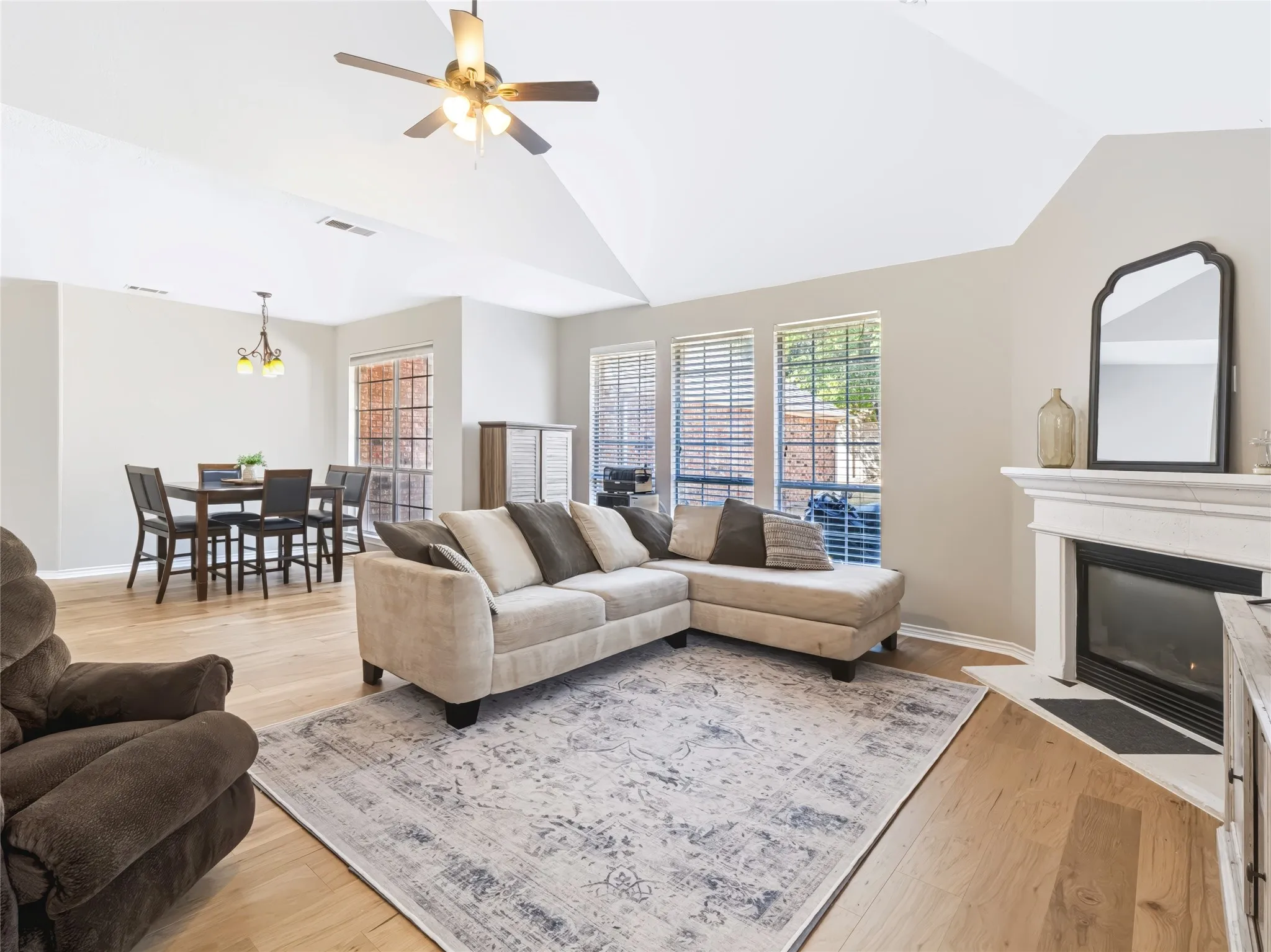 Comfortable living room with a cozy, welcoming feel.