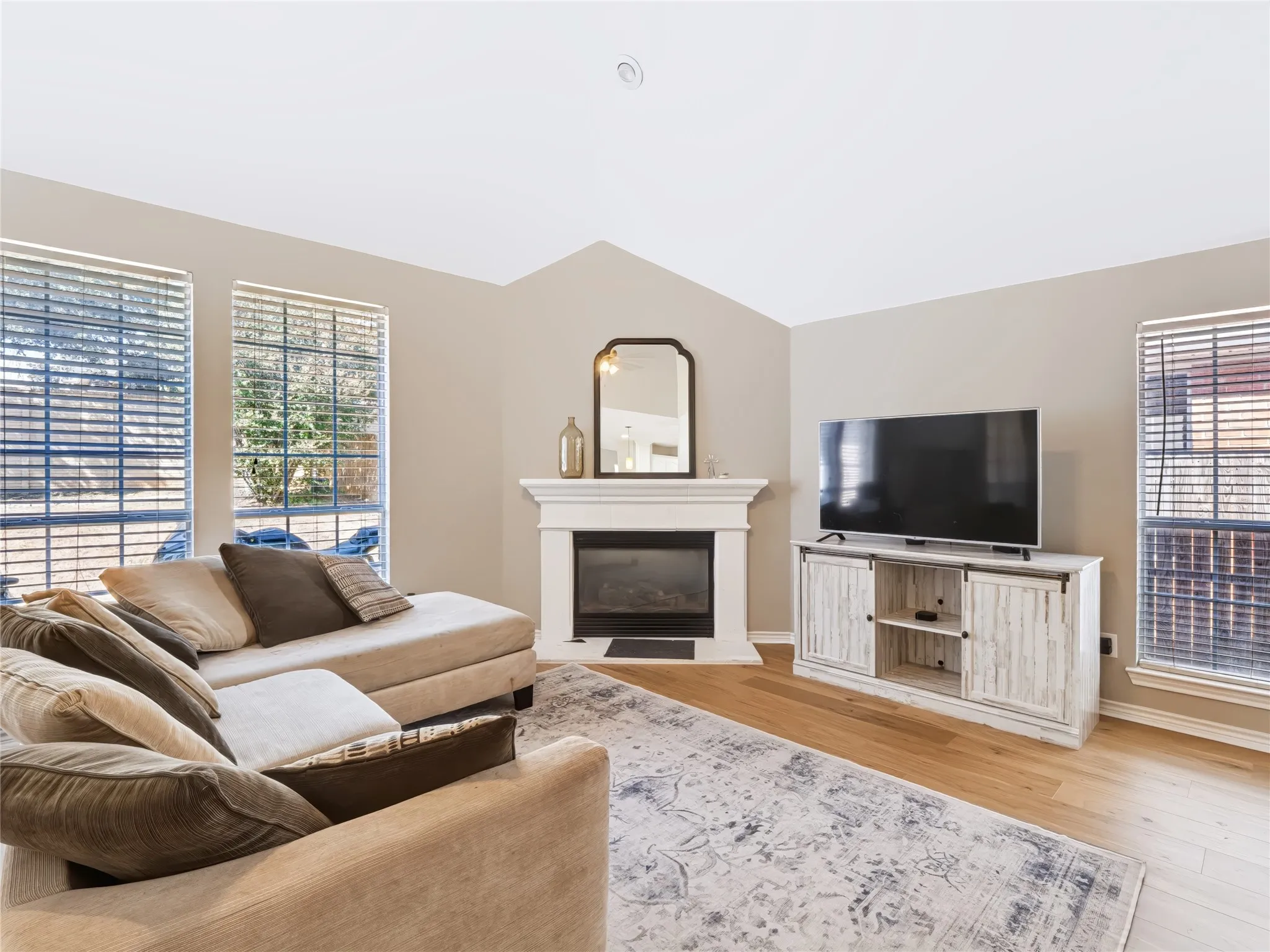 Comfortable living room with a cozy, welcoming feel.