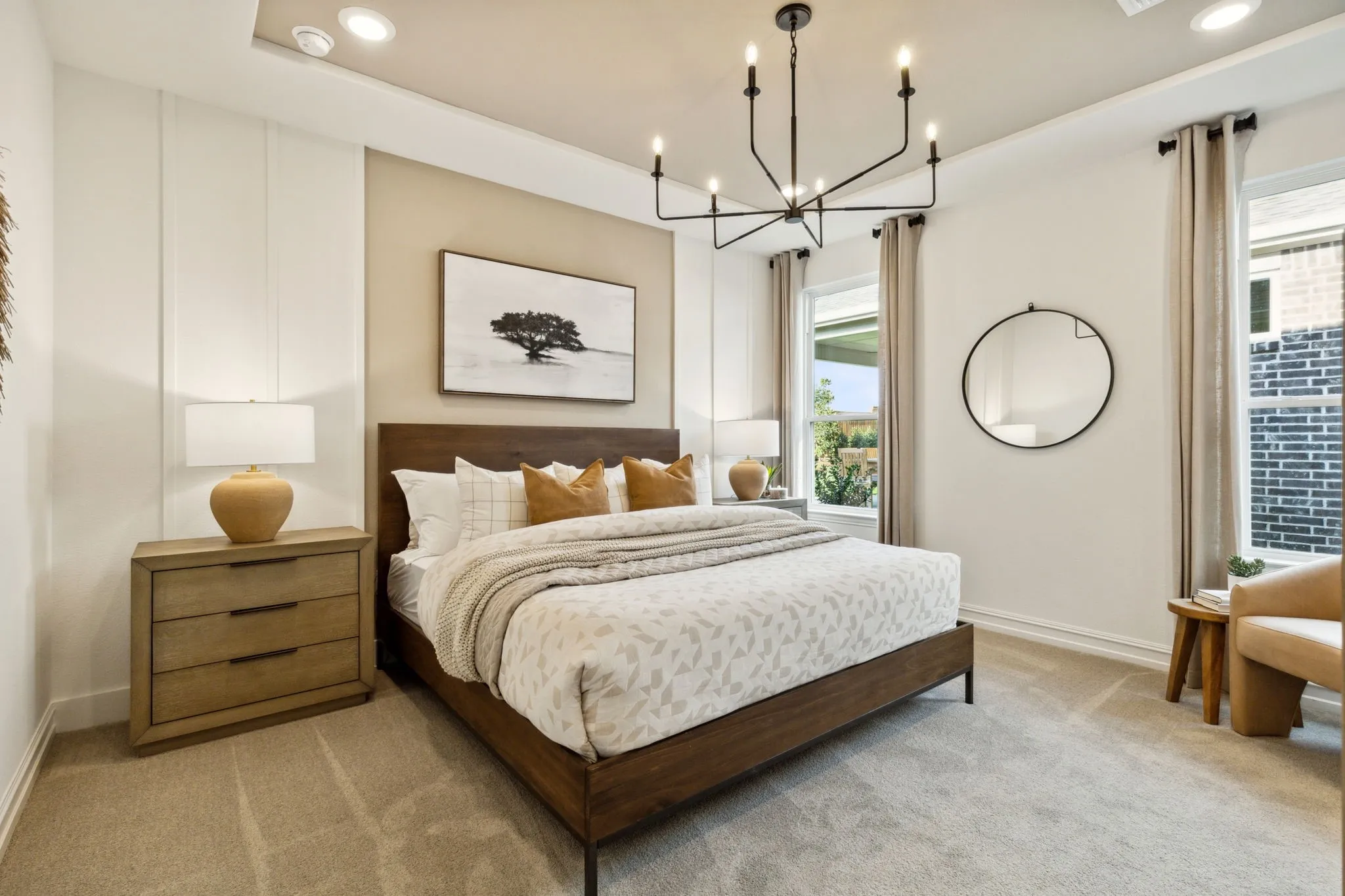 *Model Representation - Spacious owner's suite with private bath