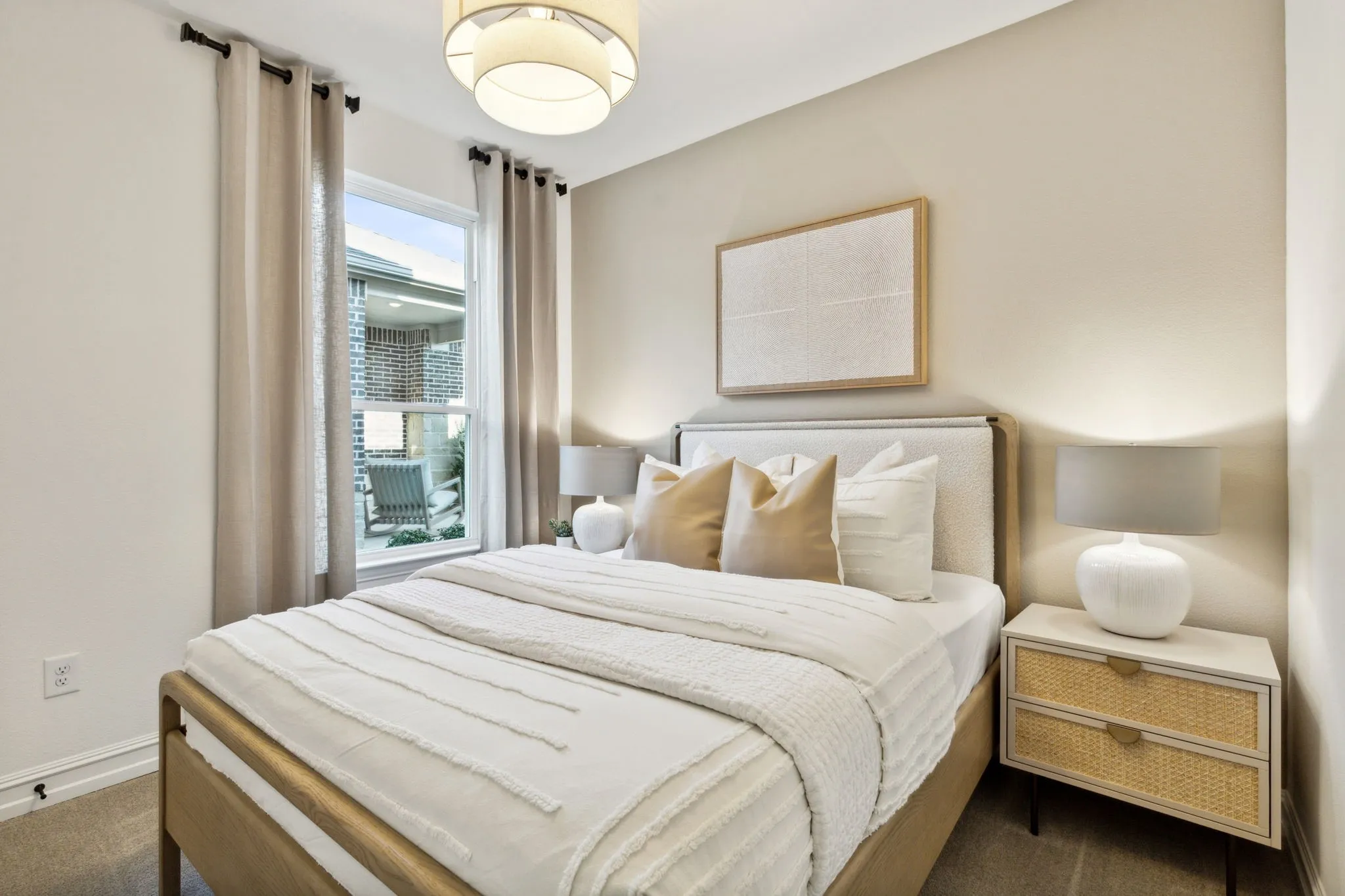 *Model Representation - Spacious secondary bedroom
