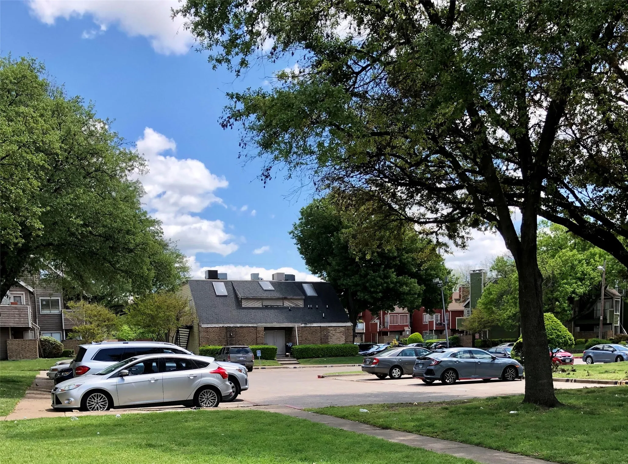 One assigned parking area, other parking is available