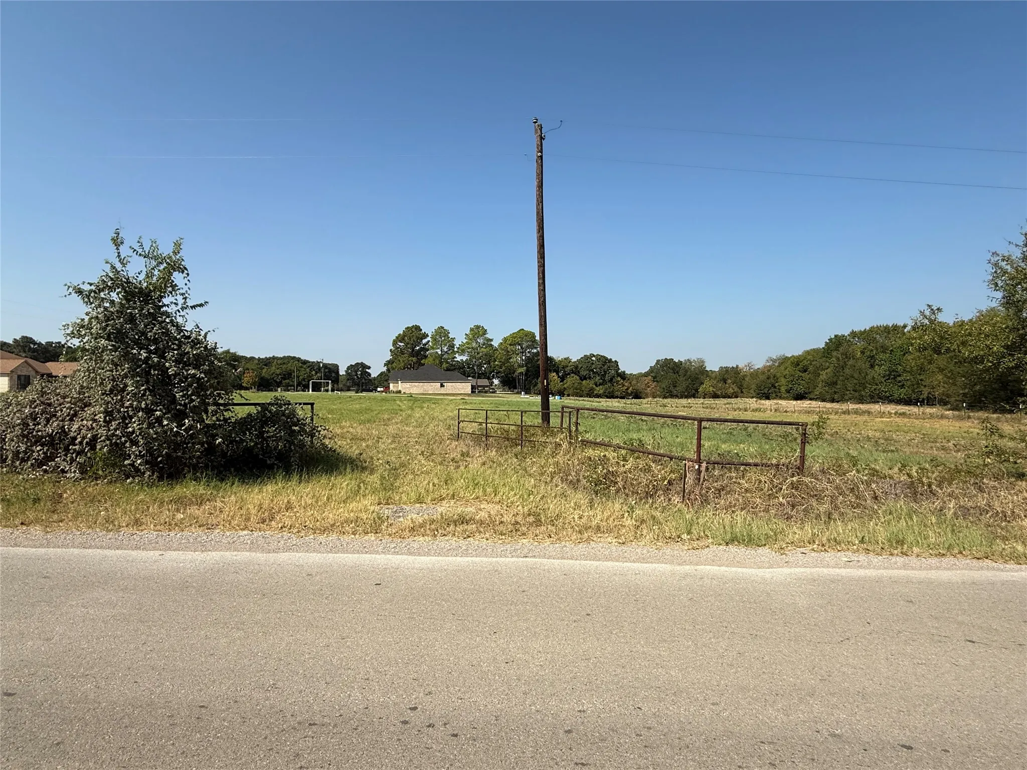 Gated Entrance off Harlan Rd.