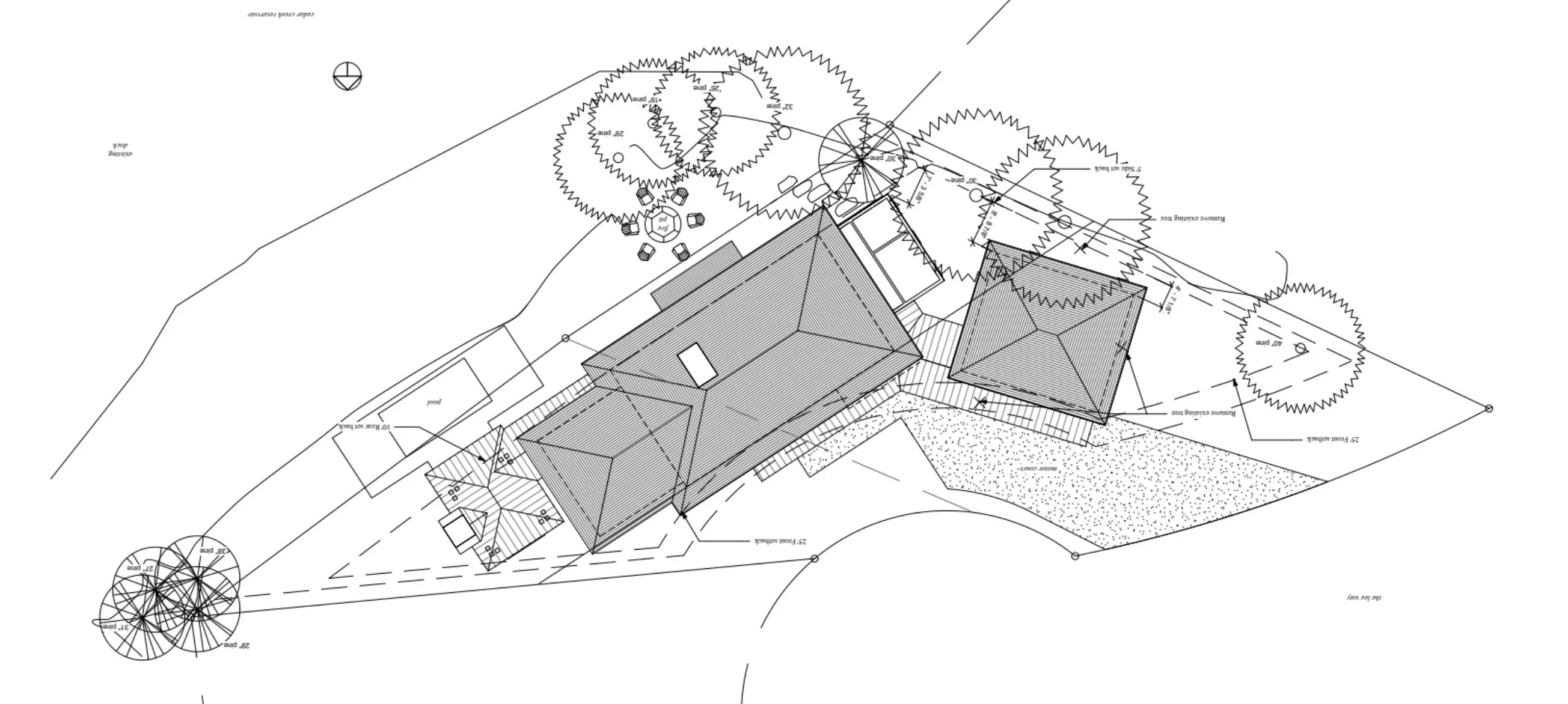 Potential design on lot of new build