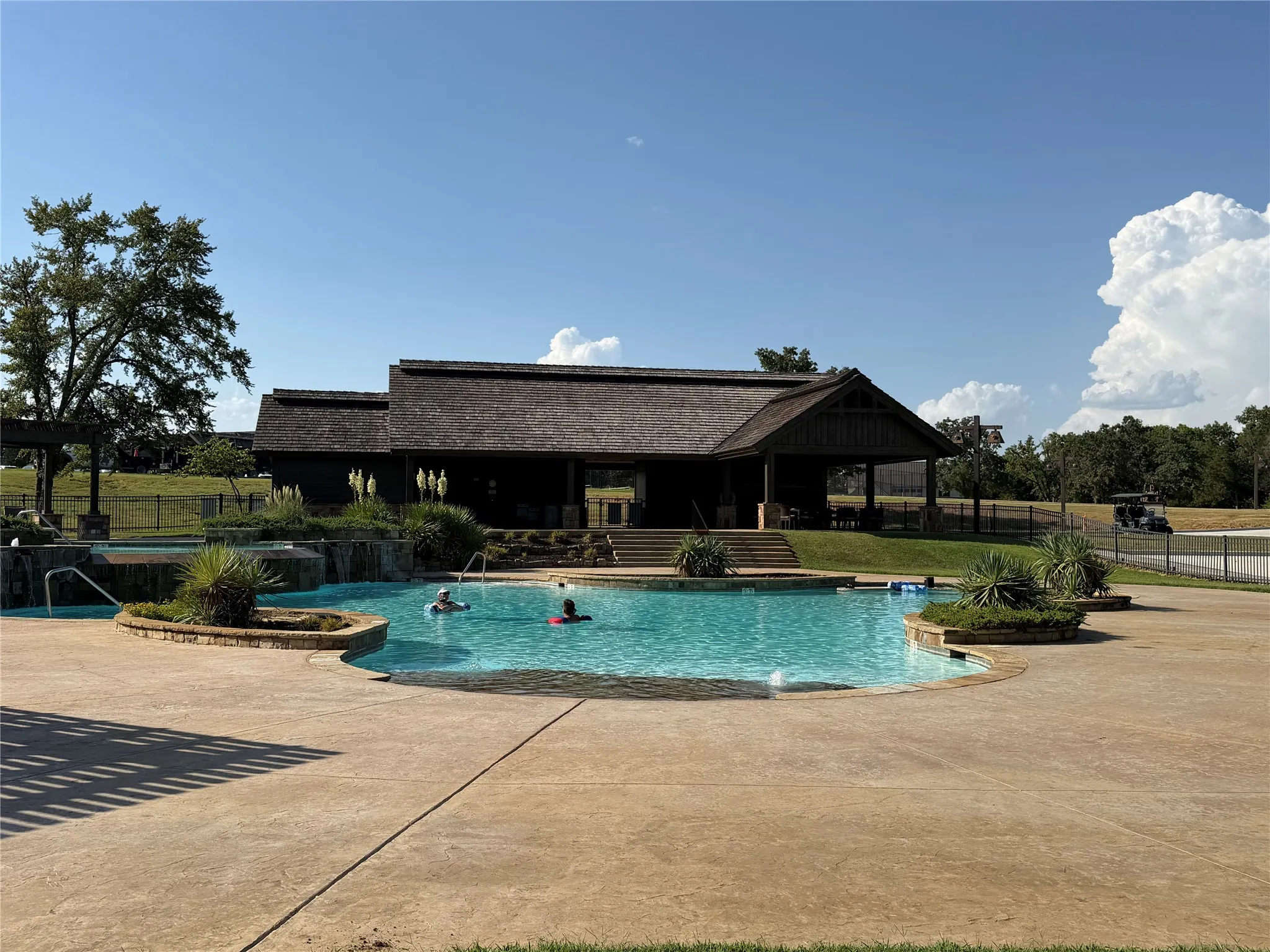 Resort-style community pool for relaxing and entertaining