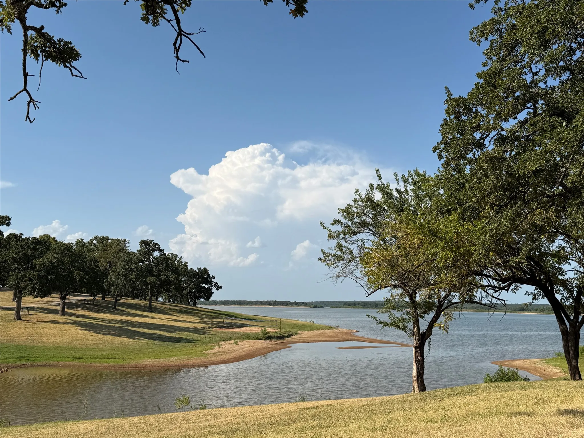 Beautiful Lake Texoma with scenic views within the community
