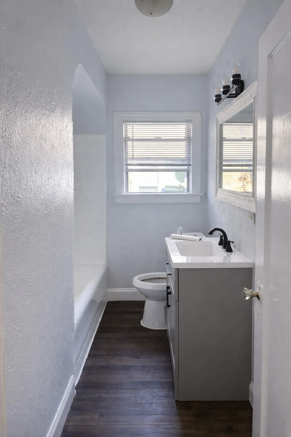 Updated bathroom.