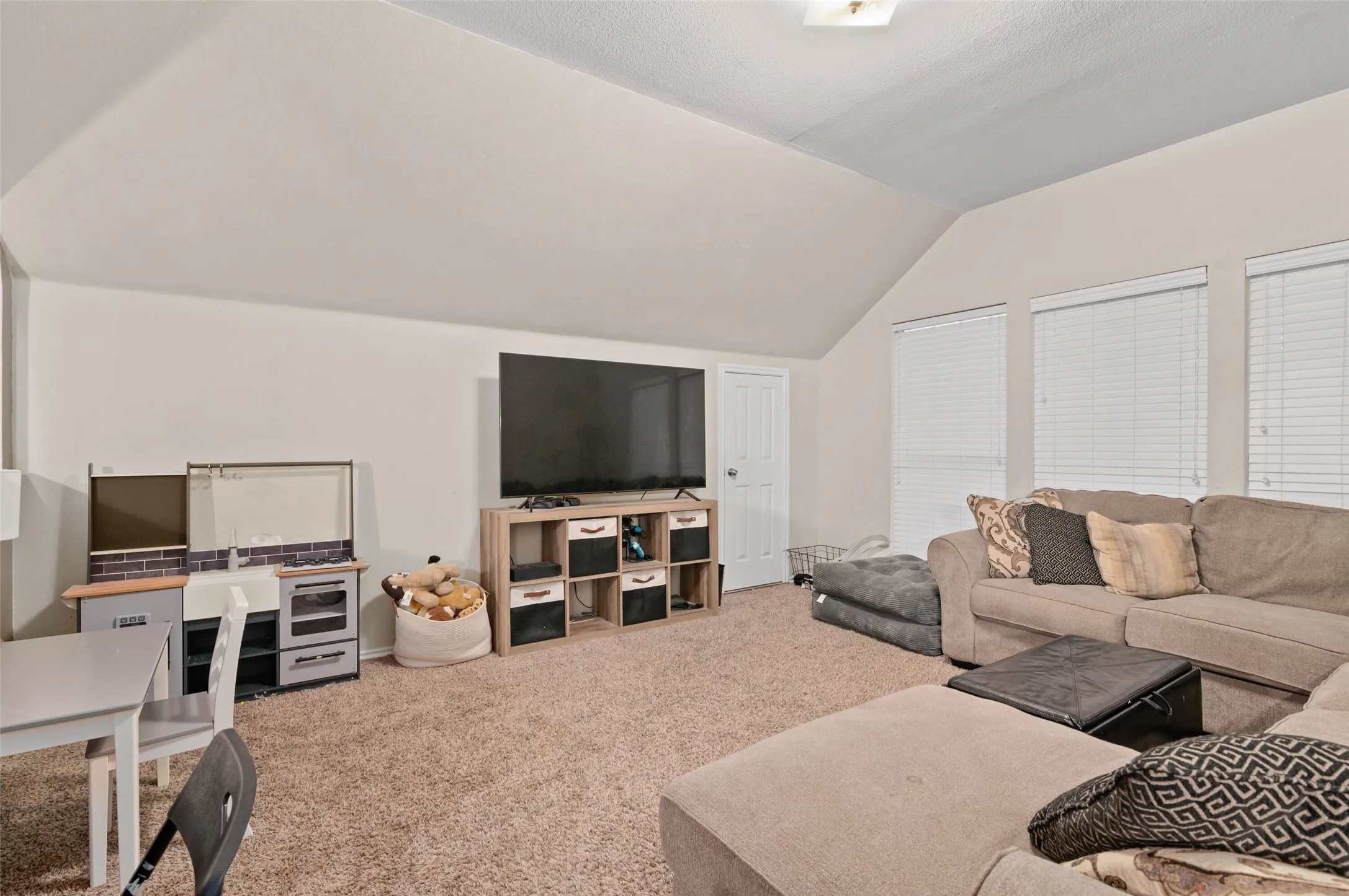 Upstairs game room