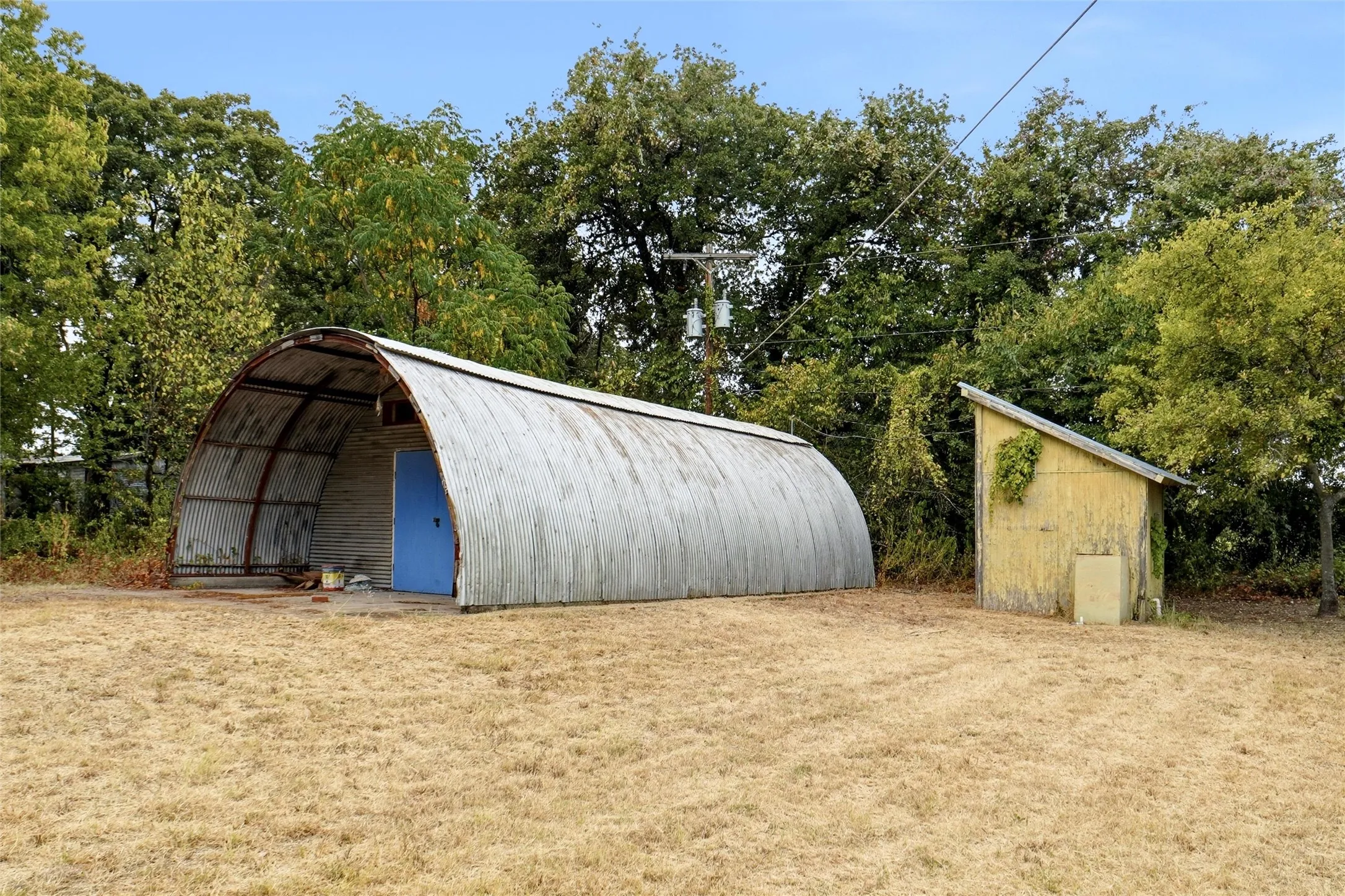 Shop and Well House