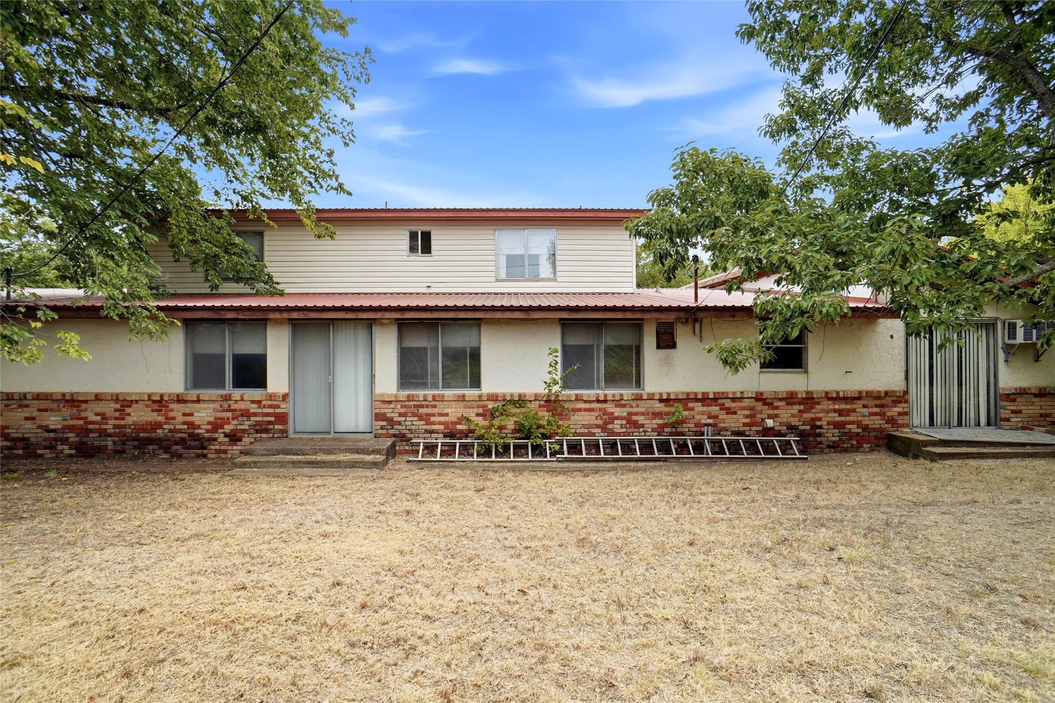 Rear View of Home