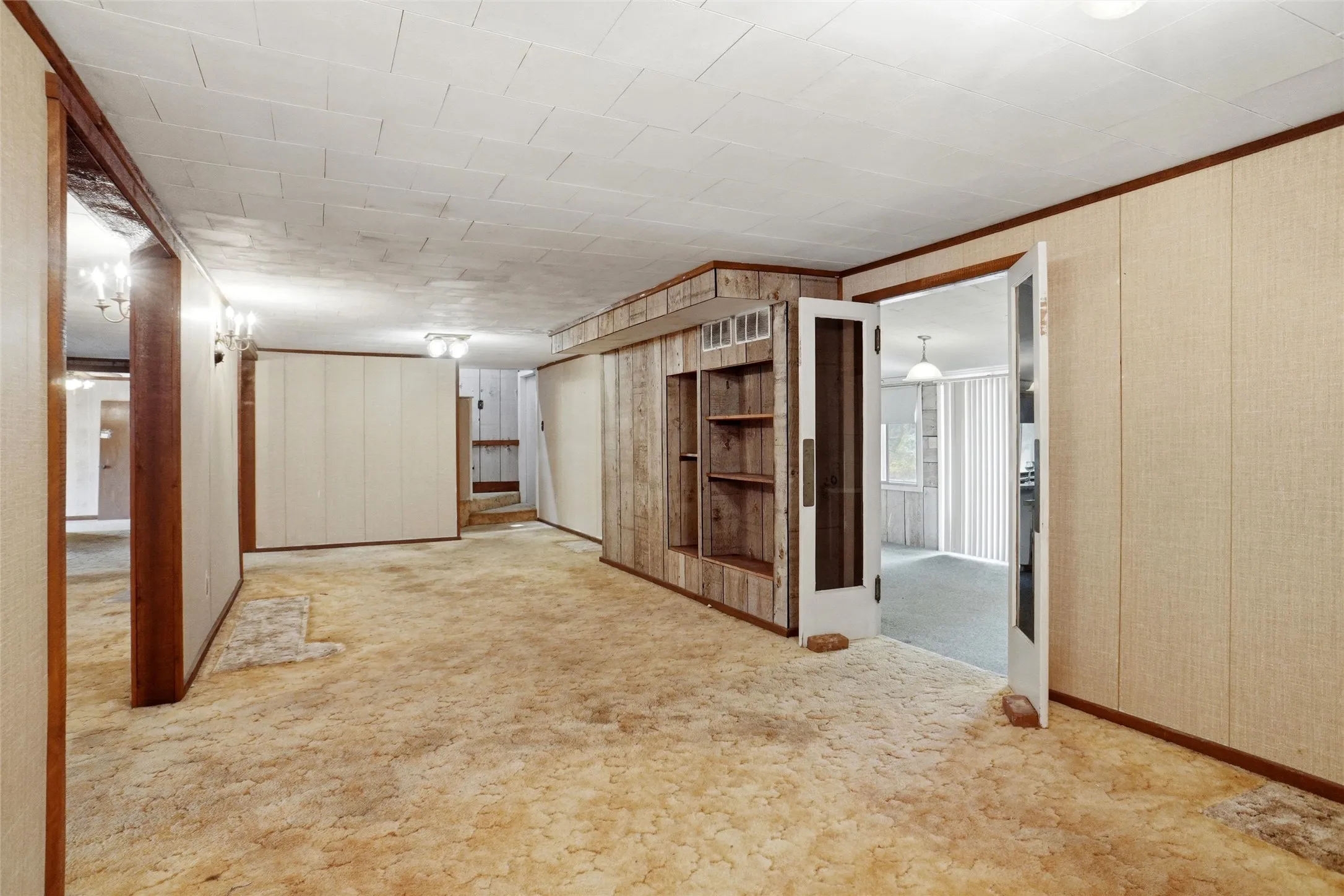 3rd Living Area Going Into Kitchen with Dining Area