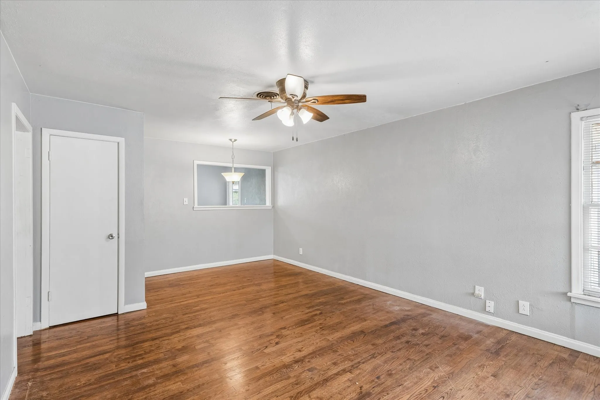 Living Room and dining area