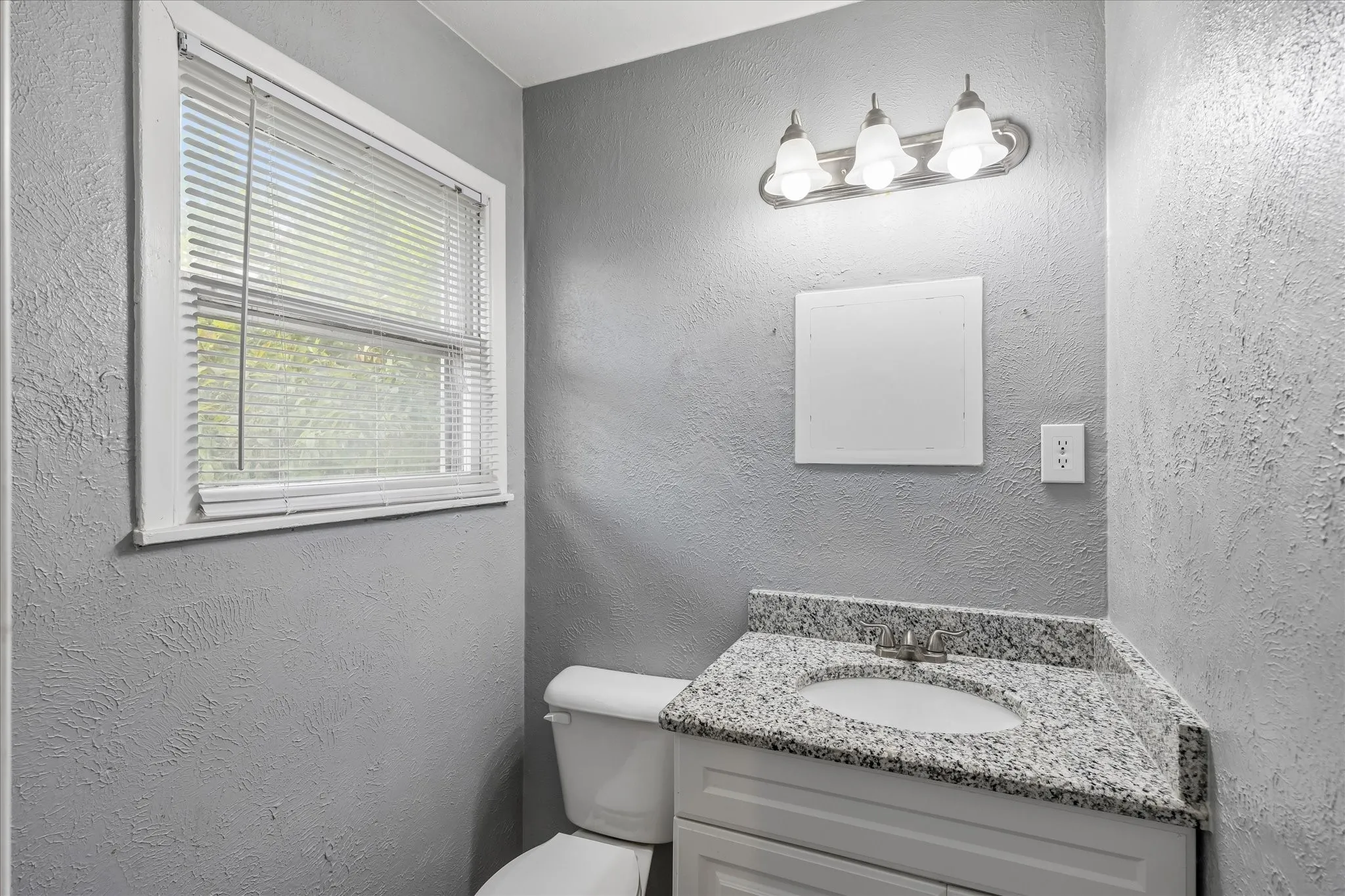 Half bath in primary