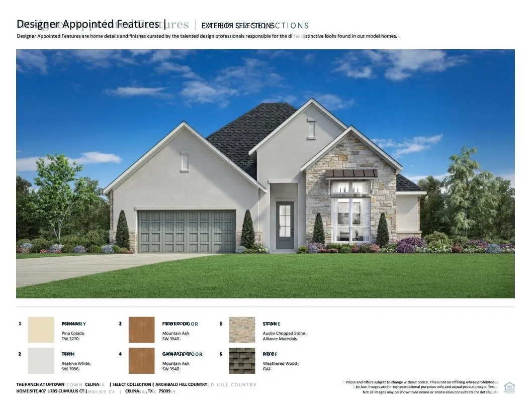 Single Family Residence For Sale in Collin County , 705 Cumulus Court, Celina, Texas 75009, 3 Bedroom, 4 Bathroom, 3 Garage spaces, 2,941 Sqft, built in 2026, mls#21370797, Real Estate Agent in Celina, Homes For Sale in Collin county, Homes For Sale in Celina, Realtor in Celina Texas, Real Estate Brokerage Independent Realty Texas, Luminita Cordes Realtor