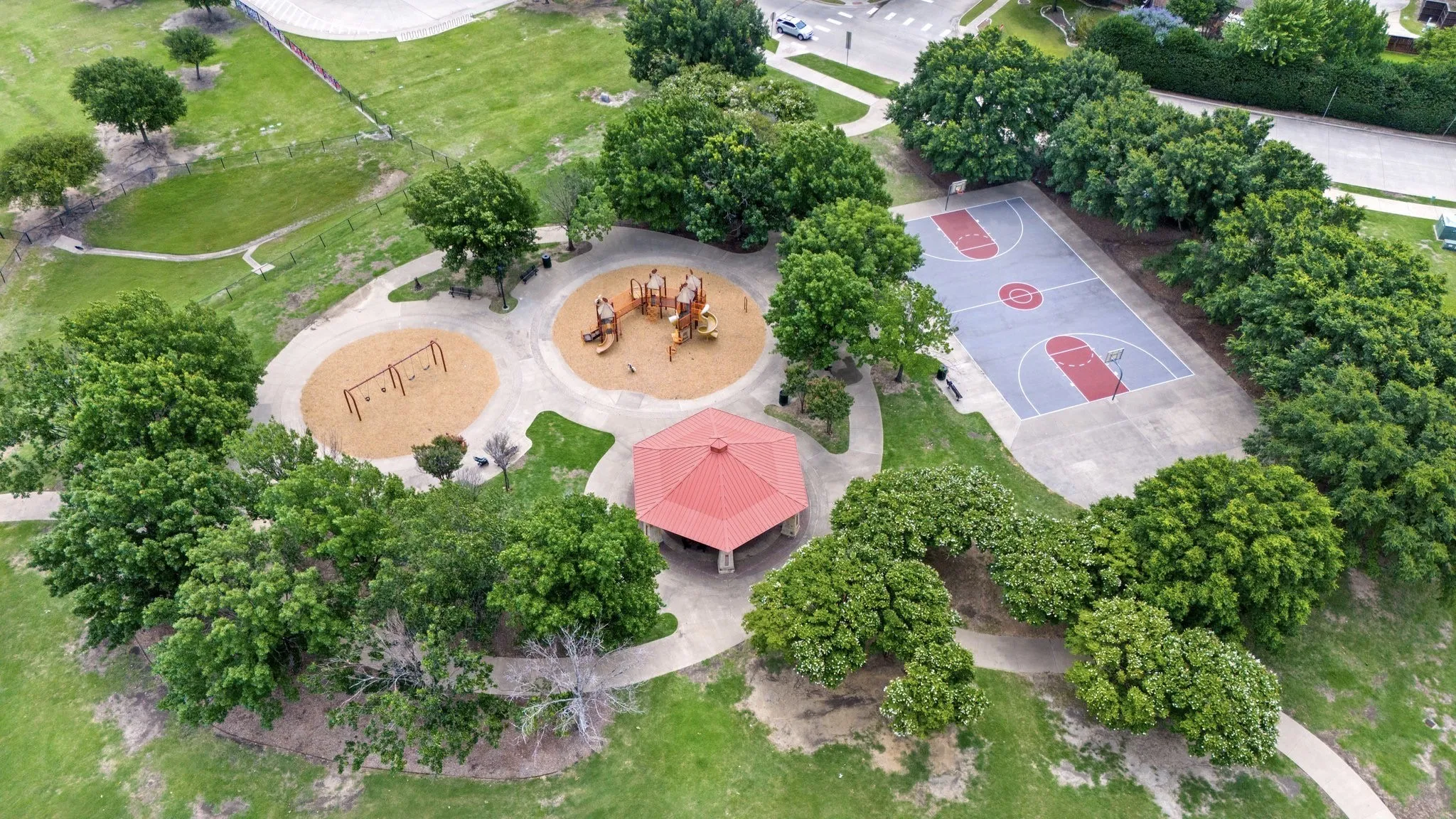 Neighborhood Park and basketball court
