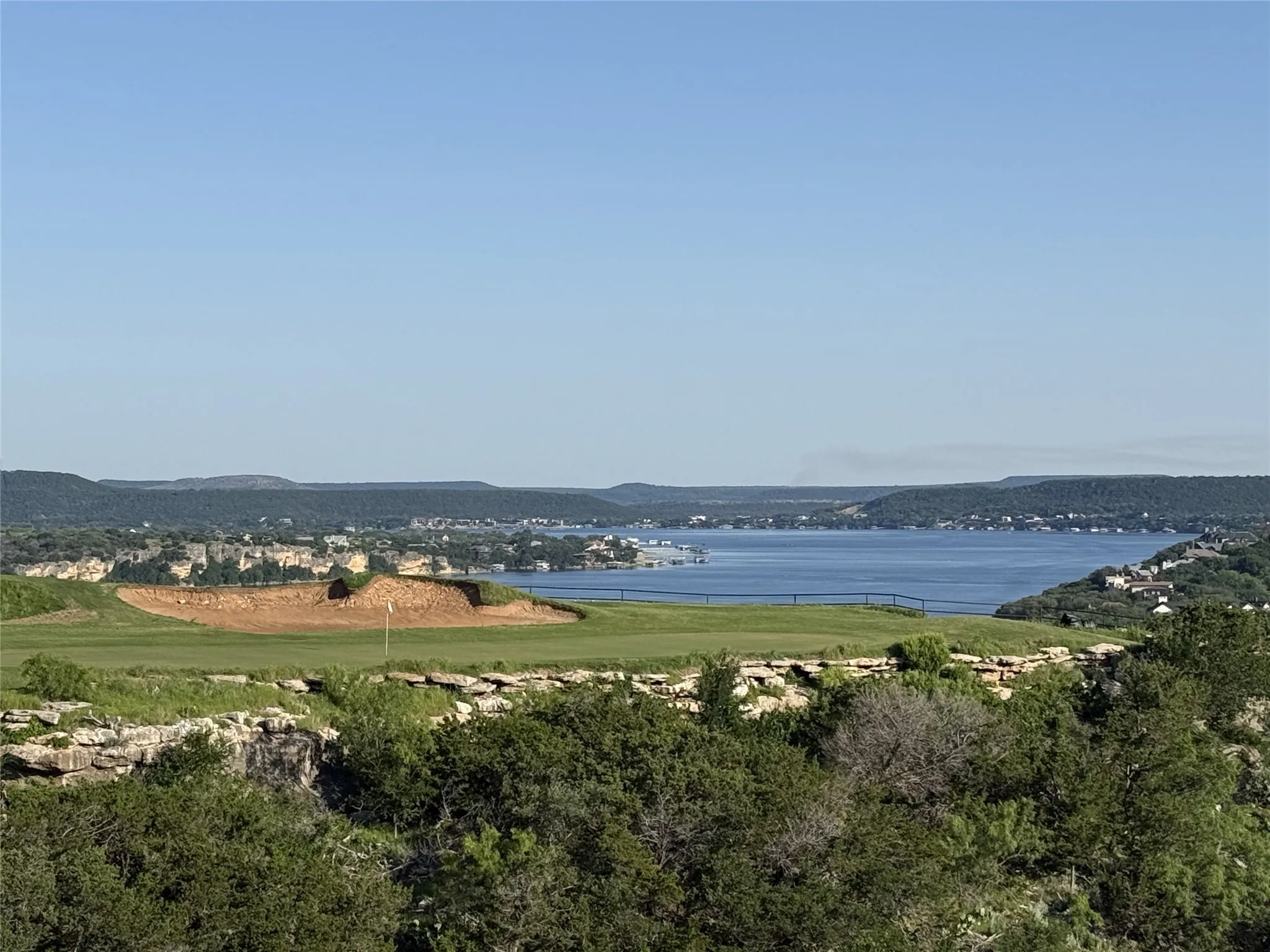 View of 8th Hole from Balcony