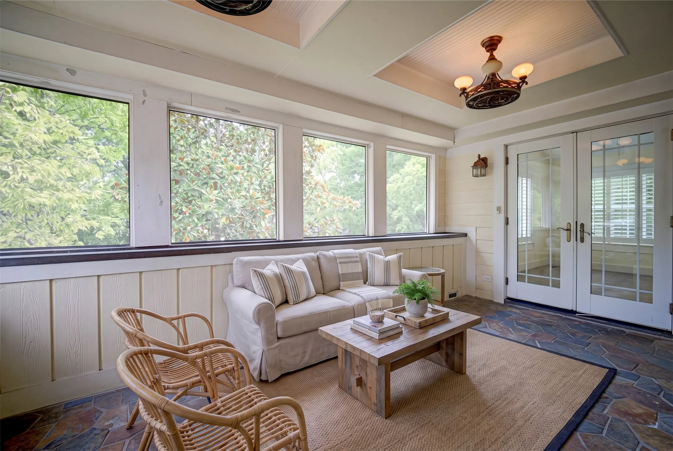 Primary Suite Sun Room - Virtually Staged