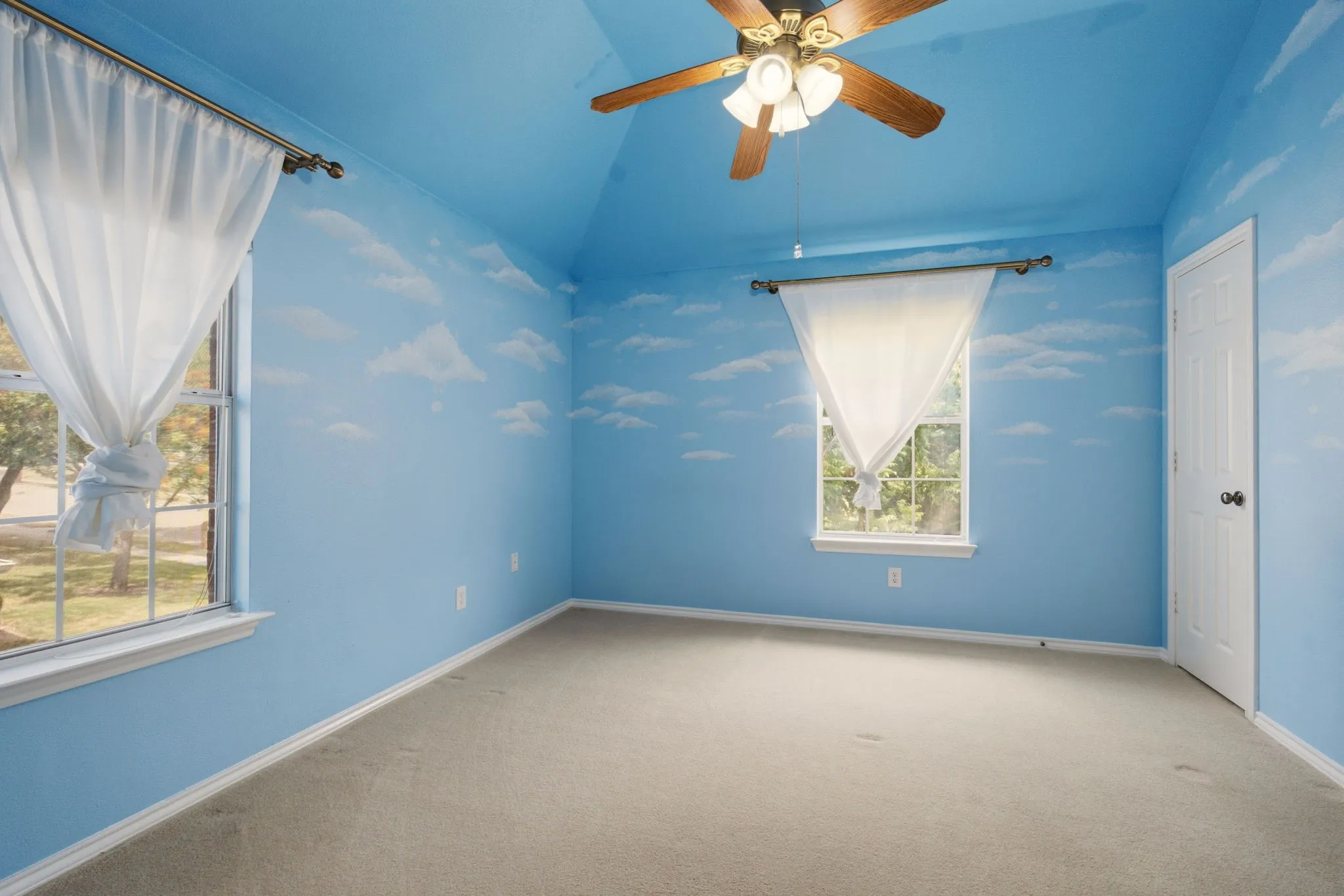 Bedroom 4 up. This one has 2 closets..one of them is cedar-lined.