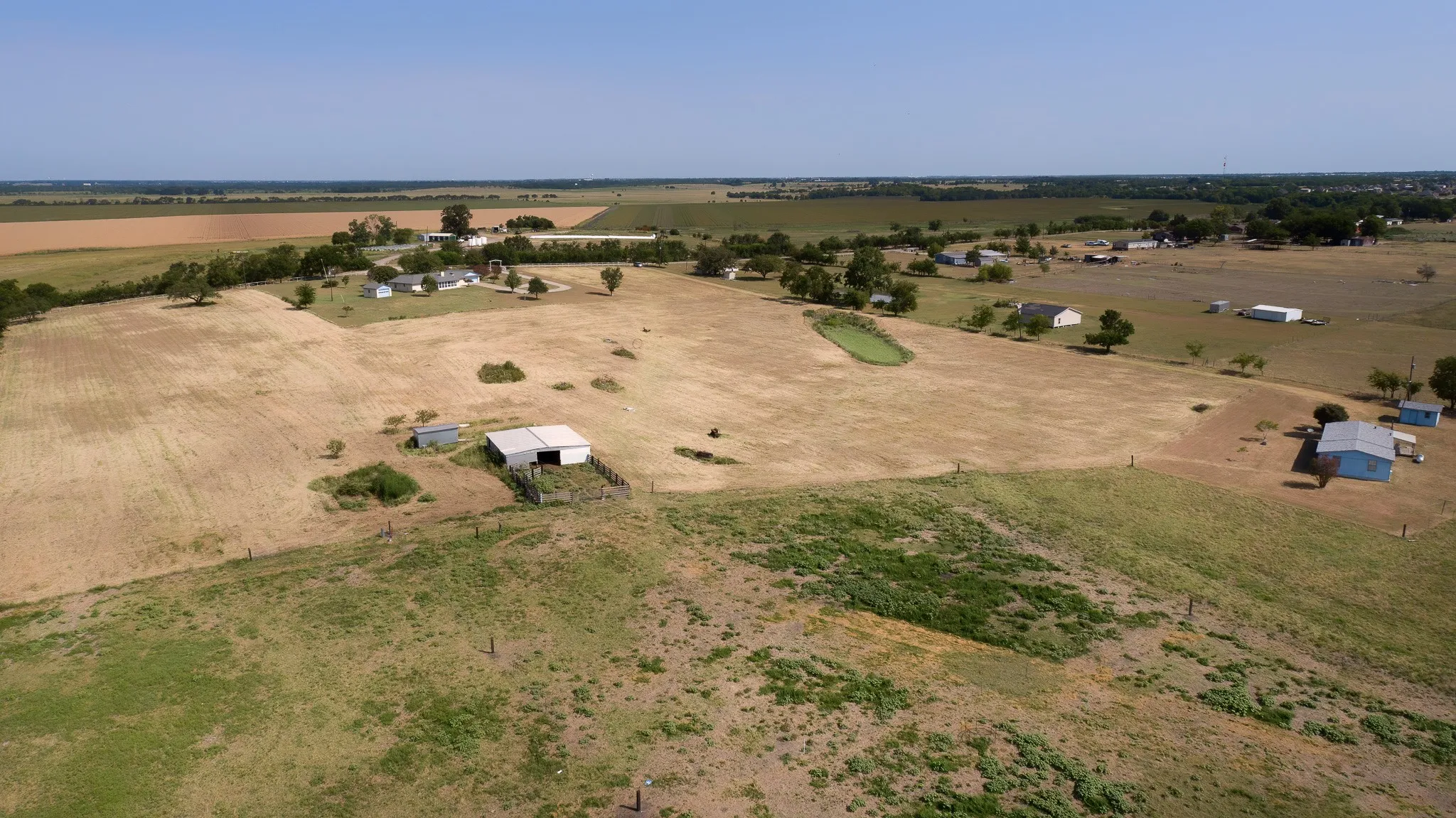 Aerial View - Over 13 Acres