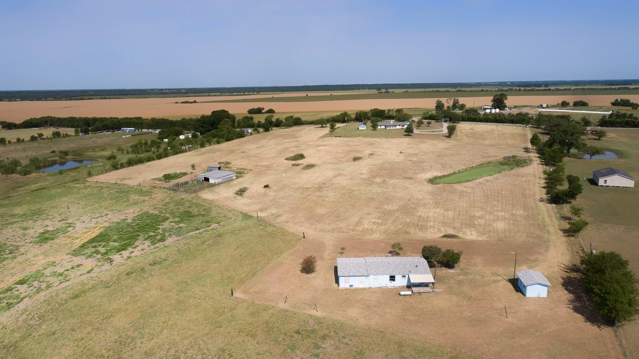 Aeriel View - Over 13 Acreas