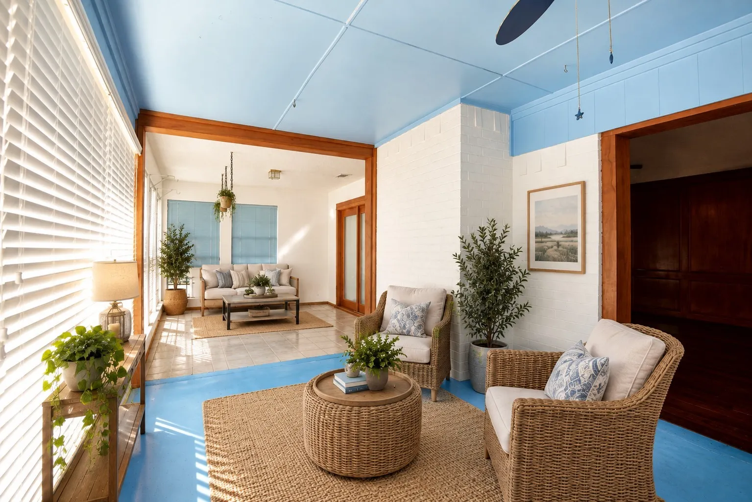 Virtually Staged Sunroom
