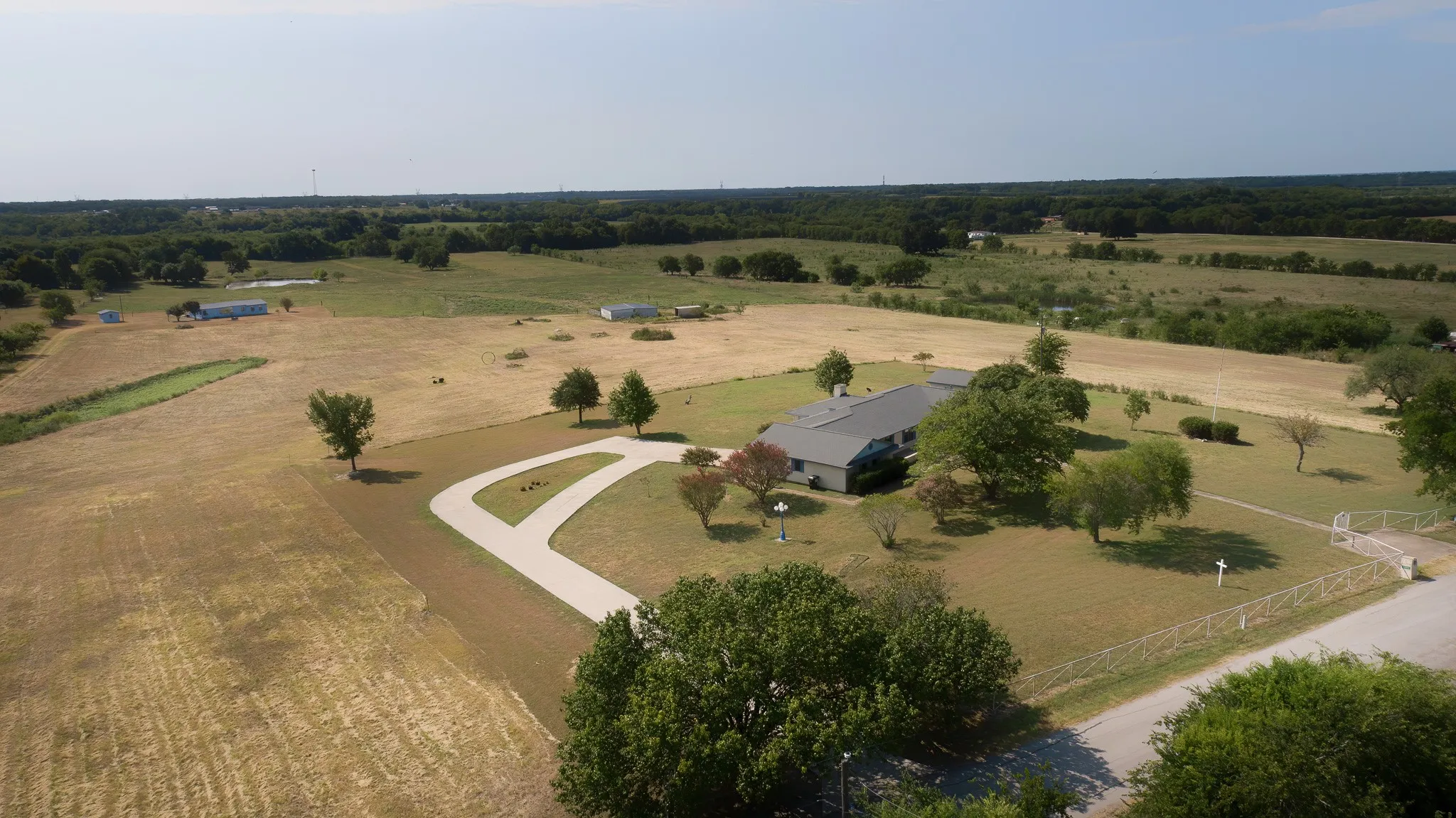 Over 13 acres - Aerial View