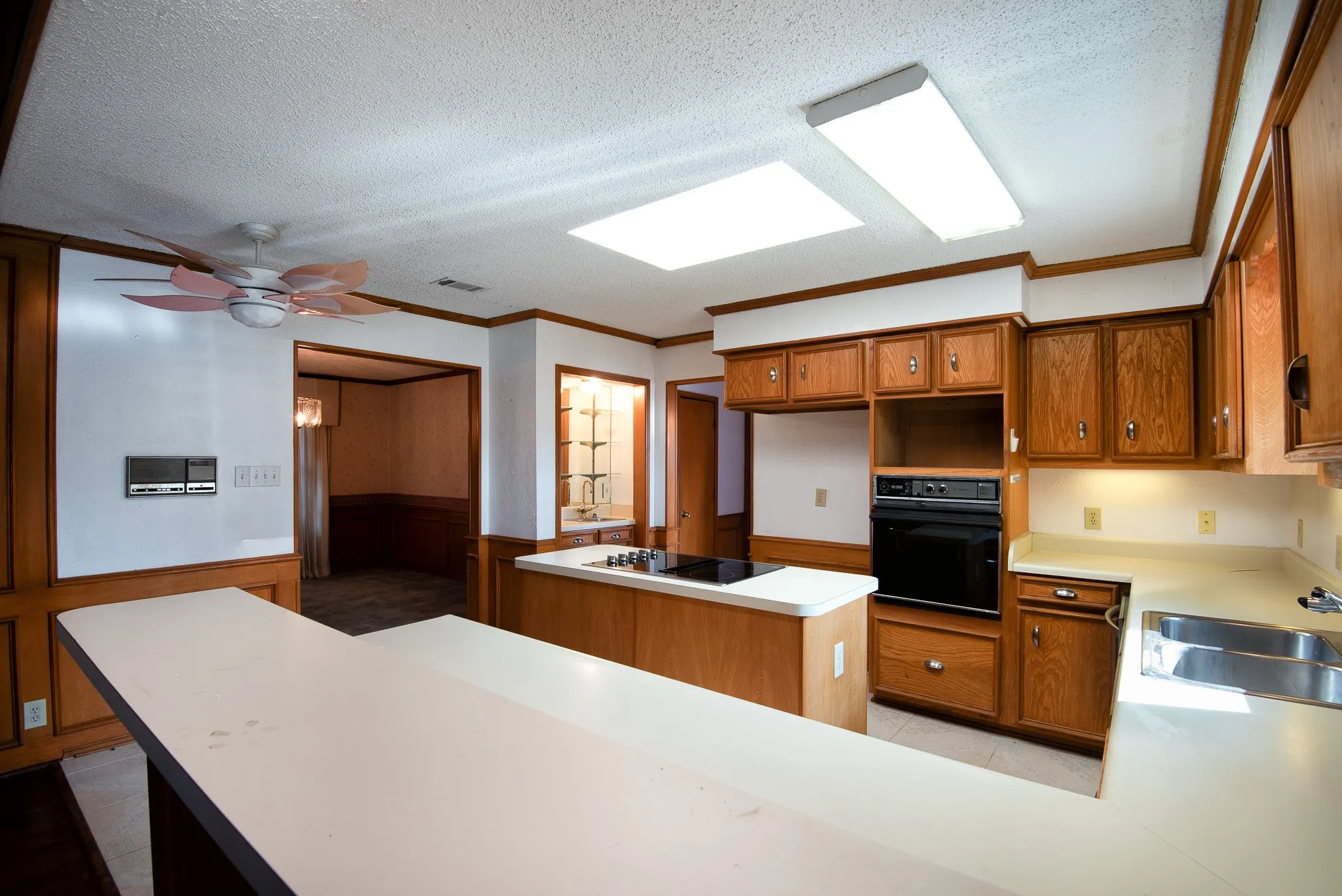 Kitchen Open to Living Area