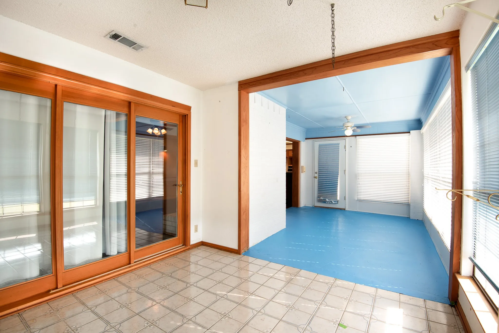 Sunroom Overlooking Property