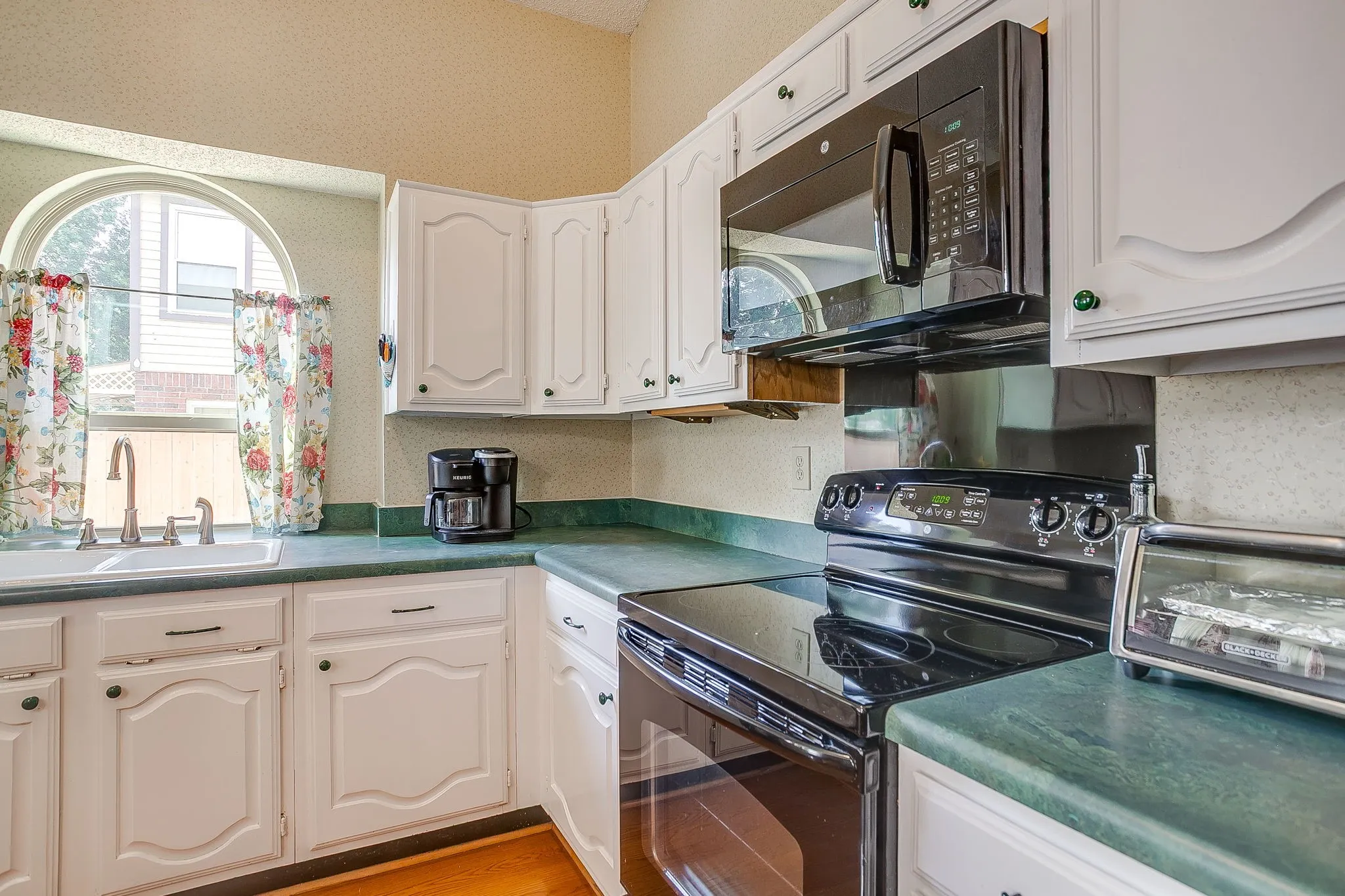 Character around every corner, don't miss the curved window above the sink.