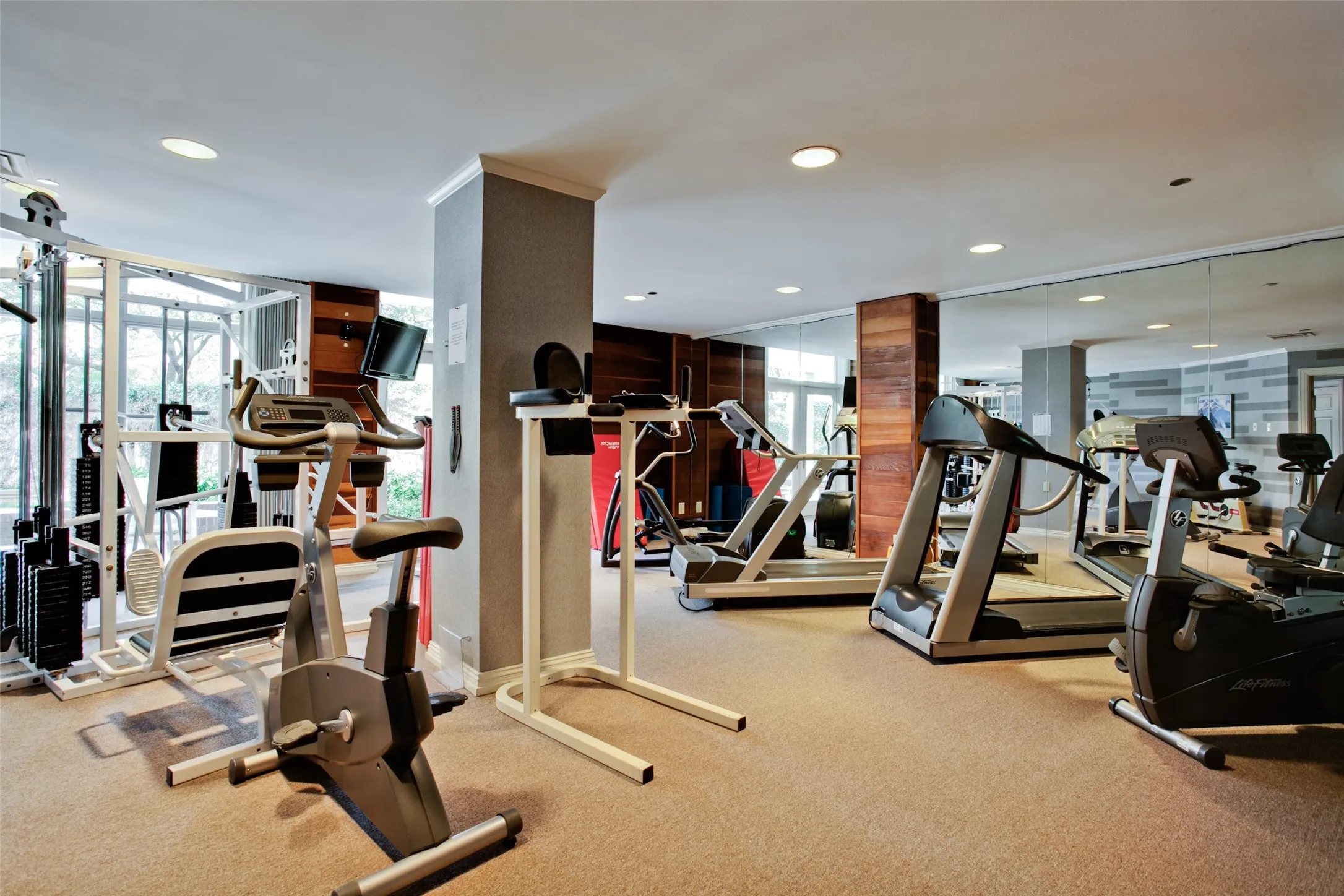 Common fitness room