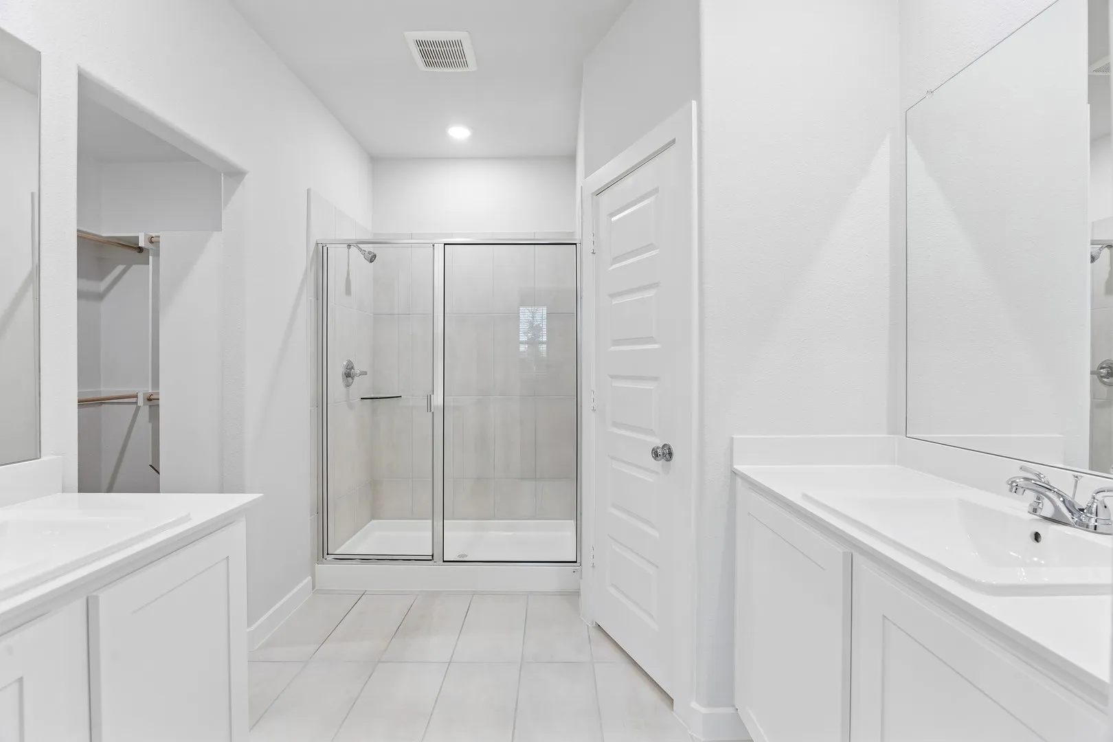 Primary Bathroom in the Cedar home plan by Trophy Signature Homes – REPRESENTATIVE PHOTO