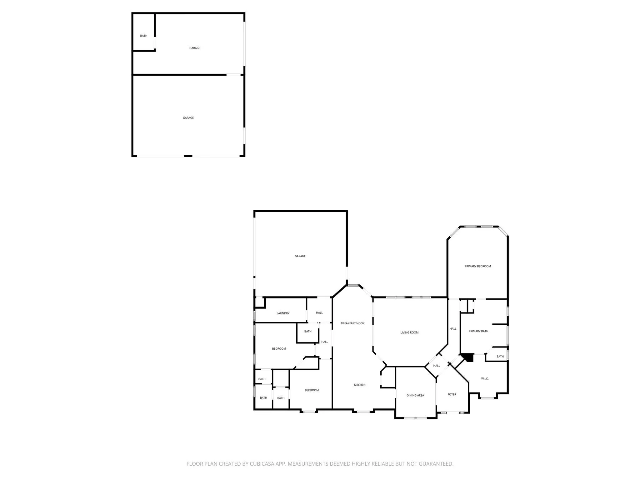 Floor Plan Including Shop