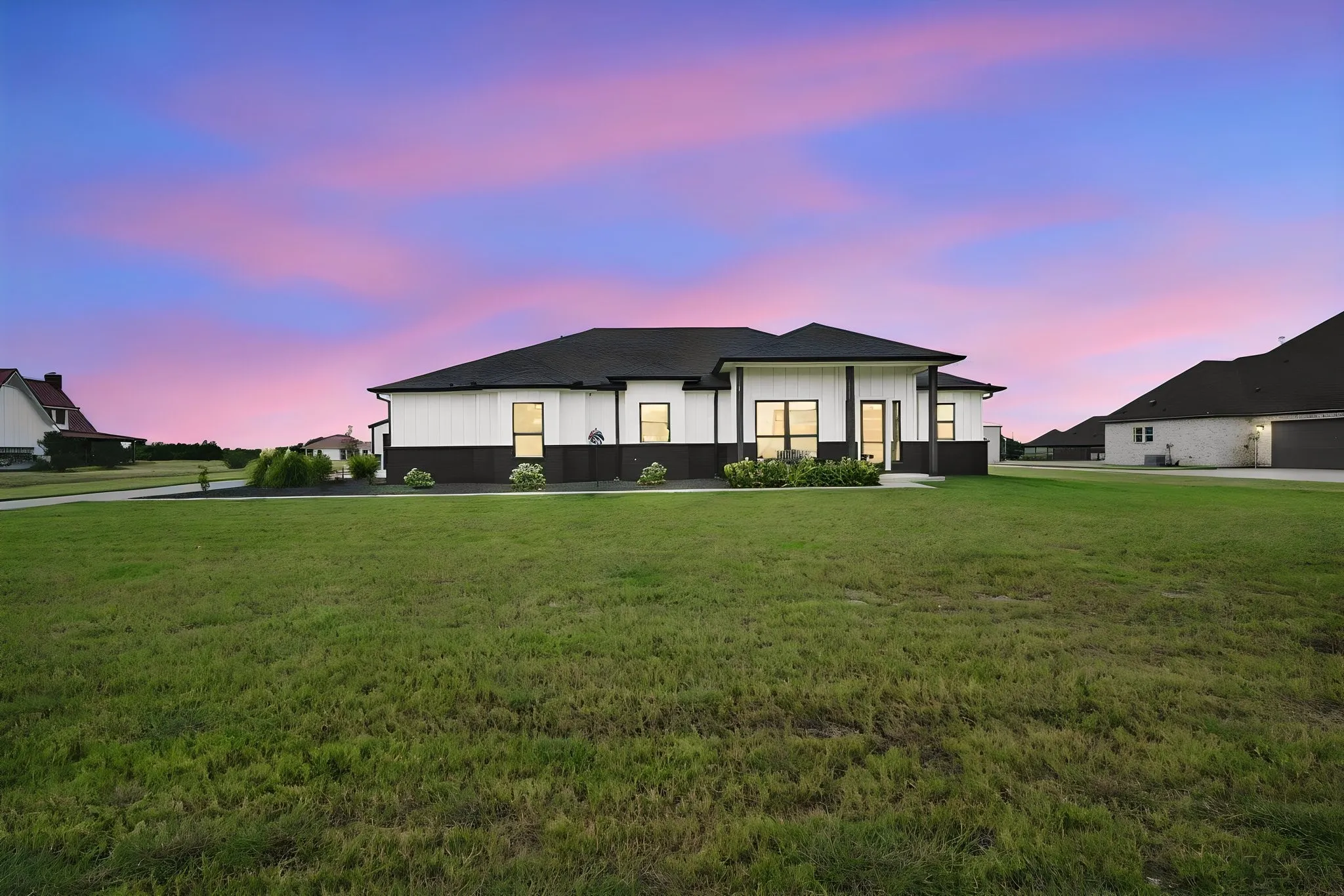 Front of structure showcasing curb appeal.