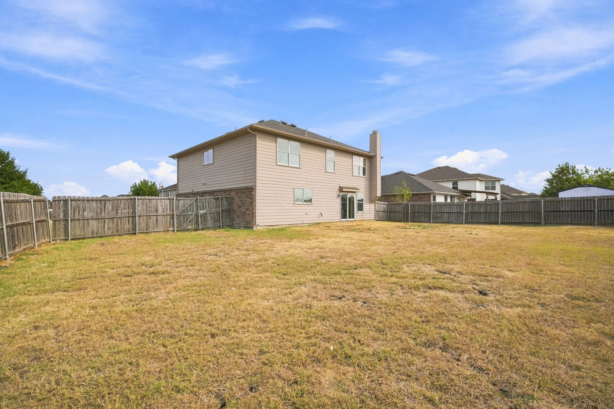 Large Backyard