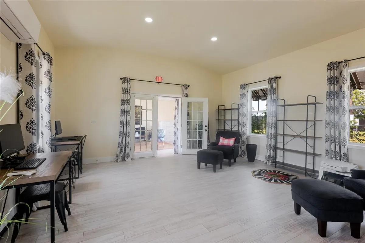 
Sitting room or office space in main sanctuary building.