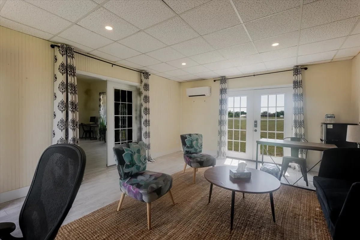 
Sitting room or office space in main sanctuary building.