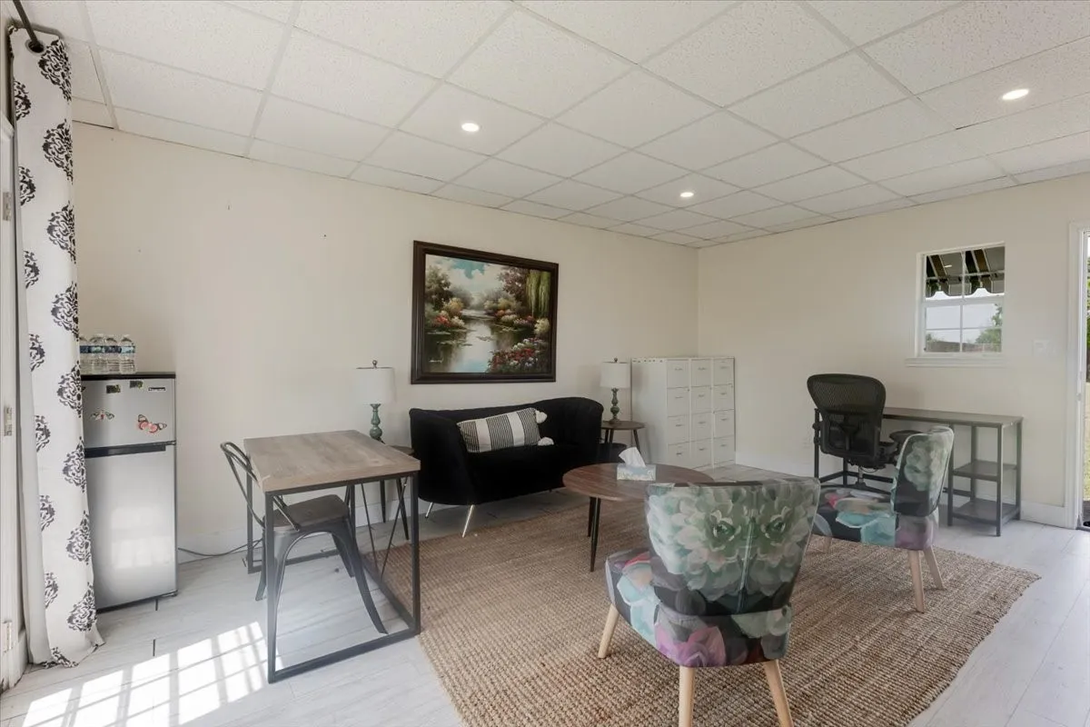 
Sitting room or office space in main sanctuary building.