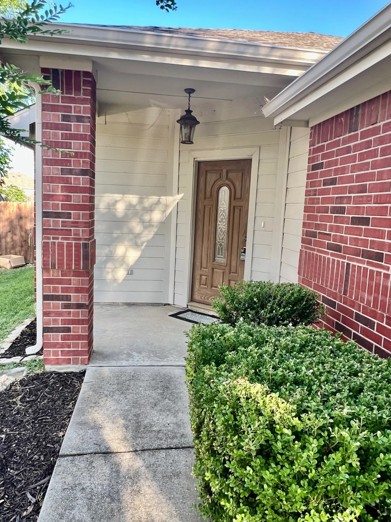 Entry Approaching Front Door
