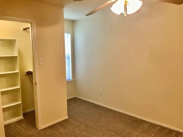 2nd Bedroom with built-in closet