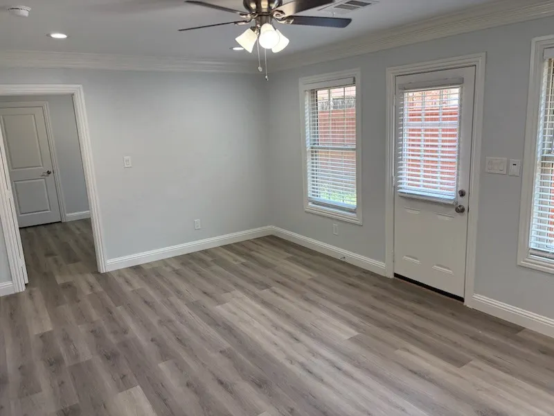 This could be a second living area or game room.