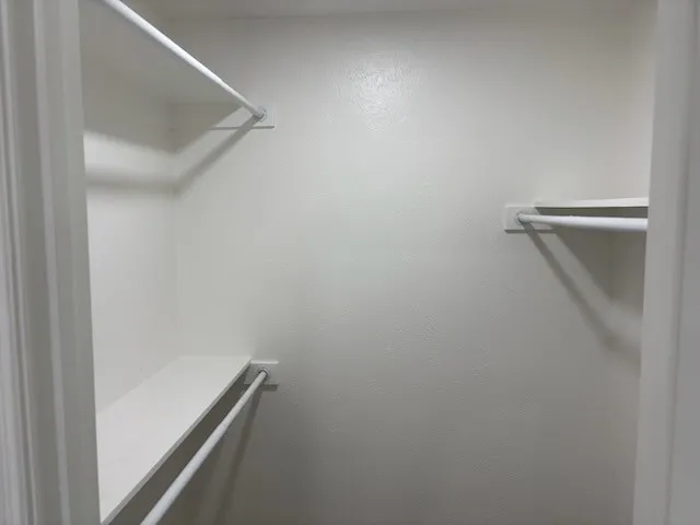 Primary walk-in closet