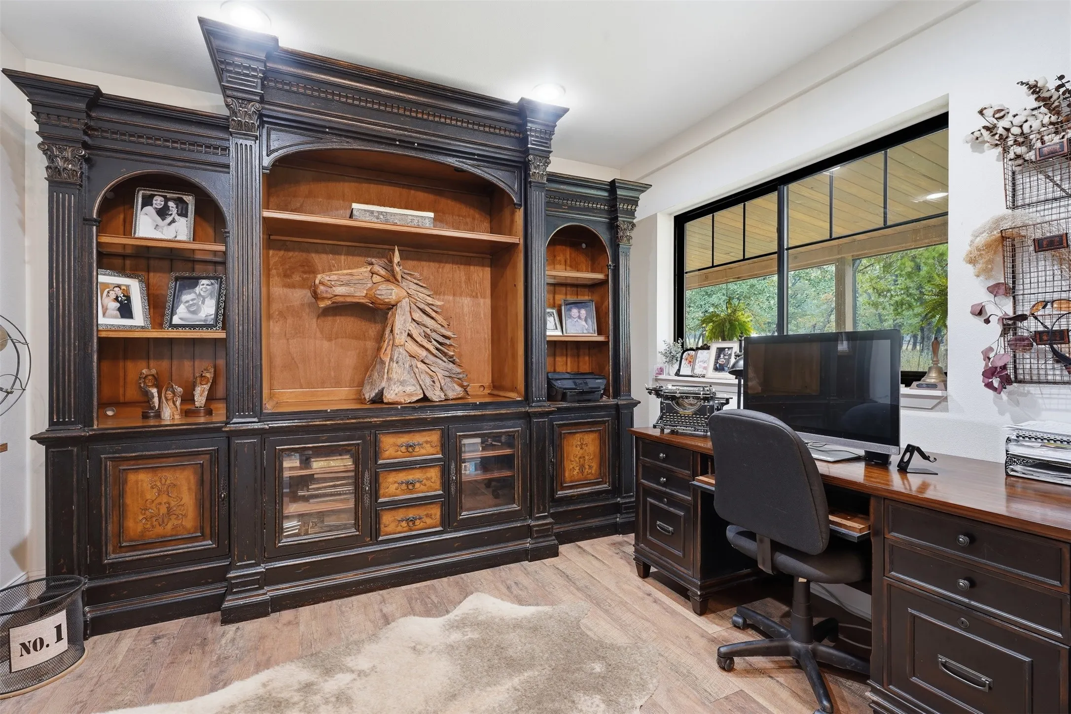 front office with windows
