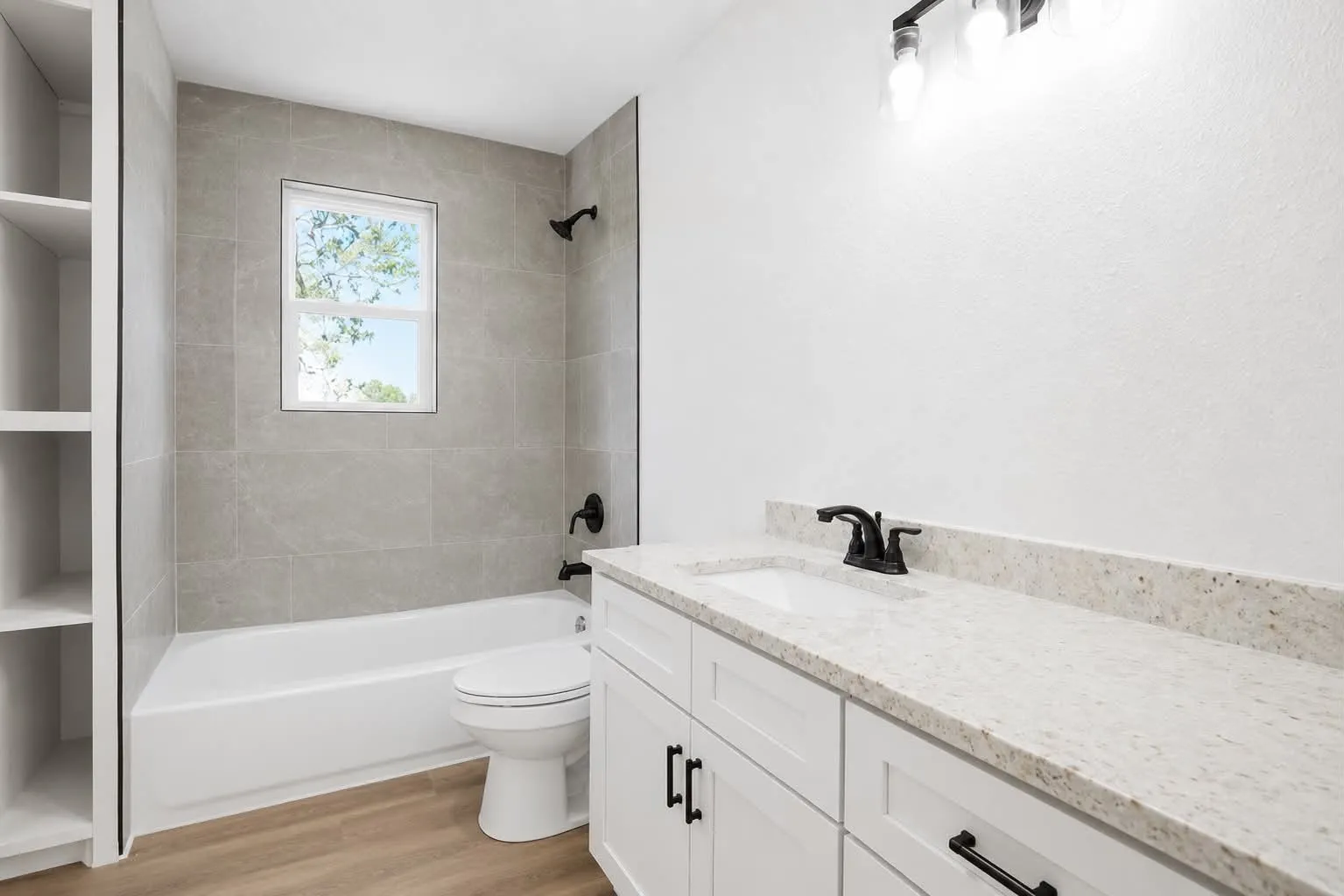 Some cabinetry and hardware were rendered prior to actual completion and may vary to the actual design.