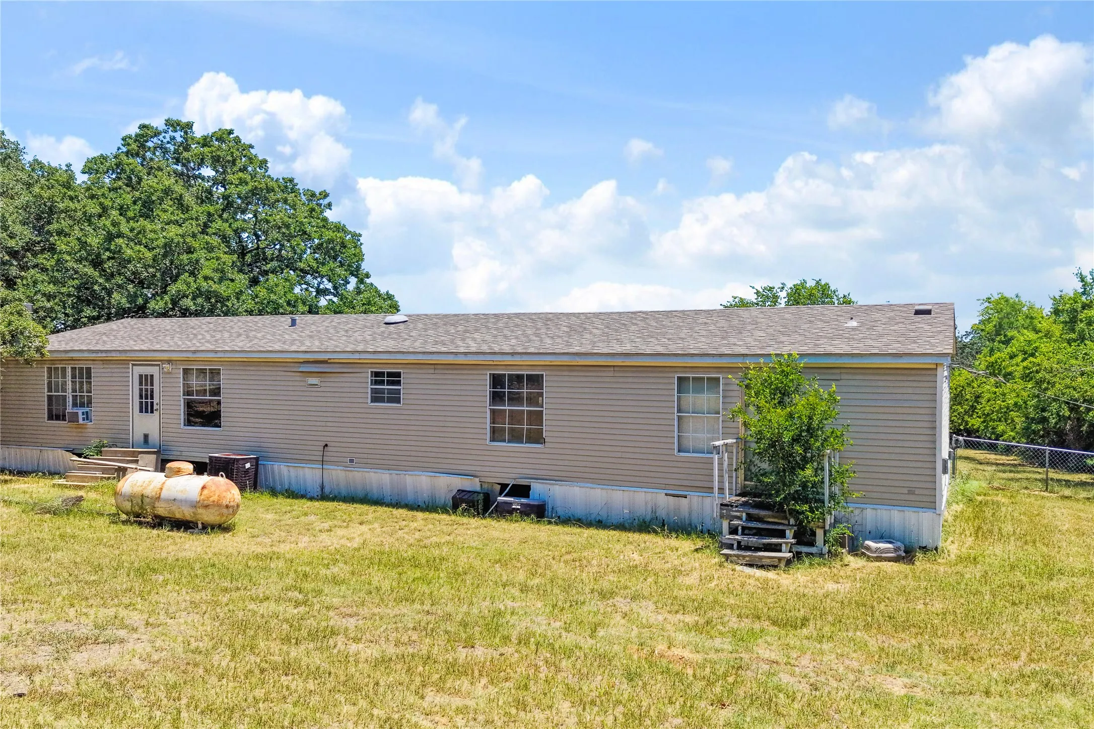 2305 Daniels Dr. is the address for the trailer doublewide