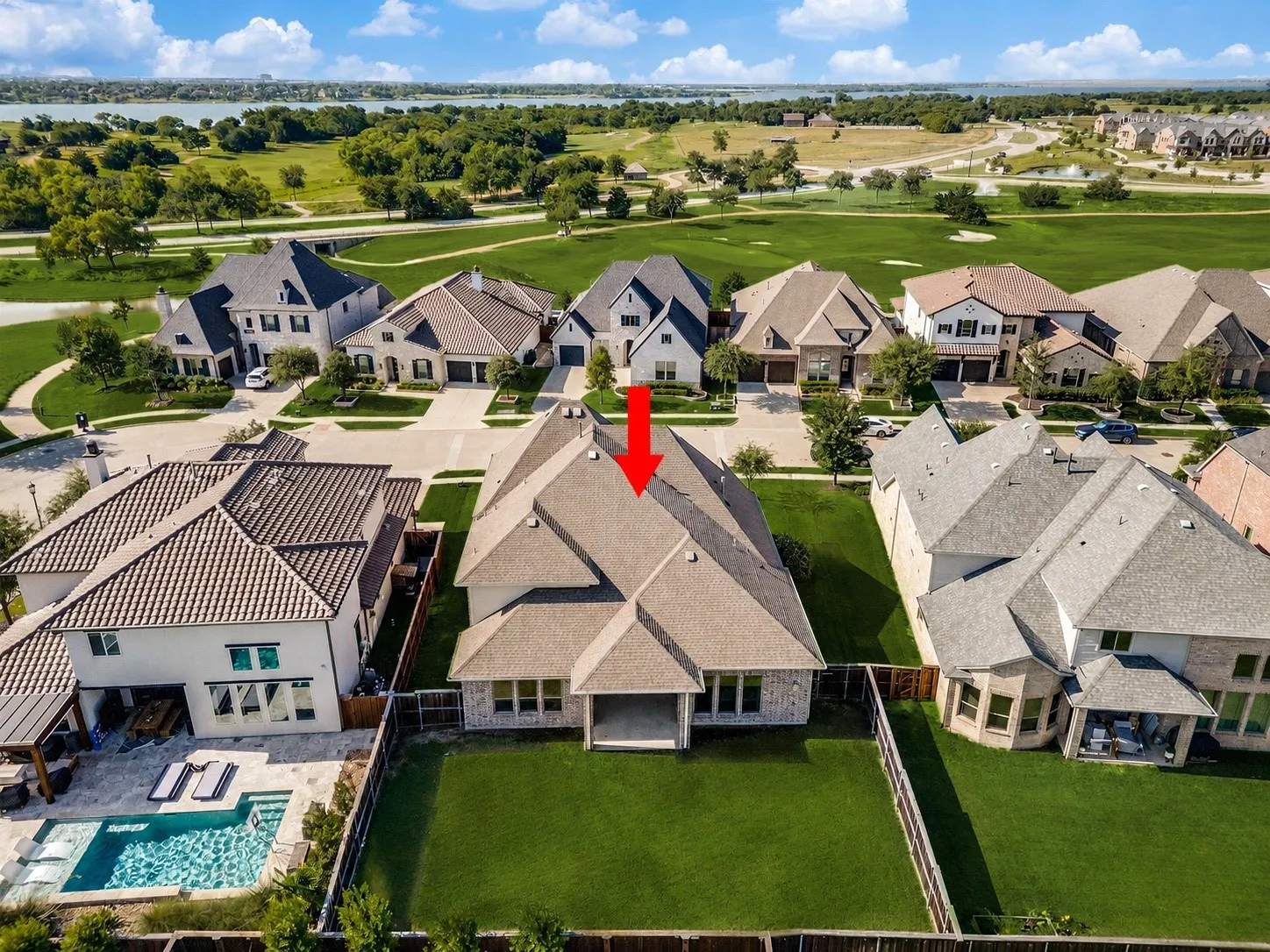 2817 Links, a beautiful Darling home in Tullamore Meadows at The Tribute, situated on a large lot with plenty of room for a pool or custom backyard oasis.