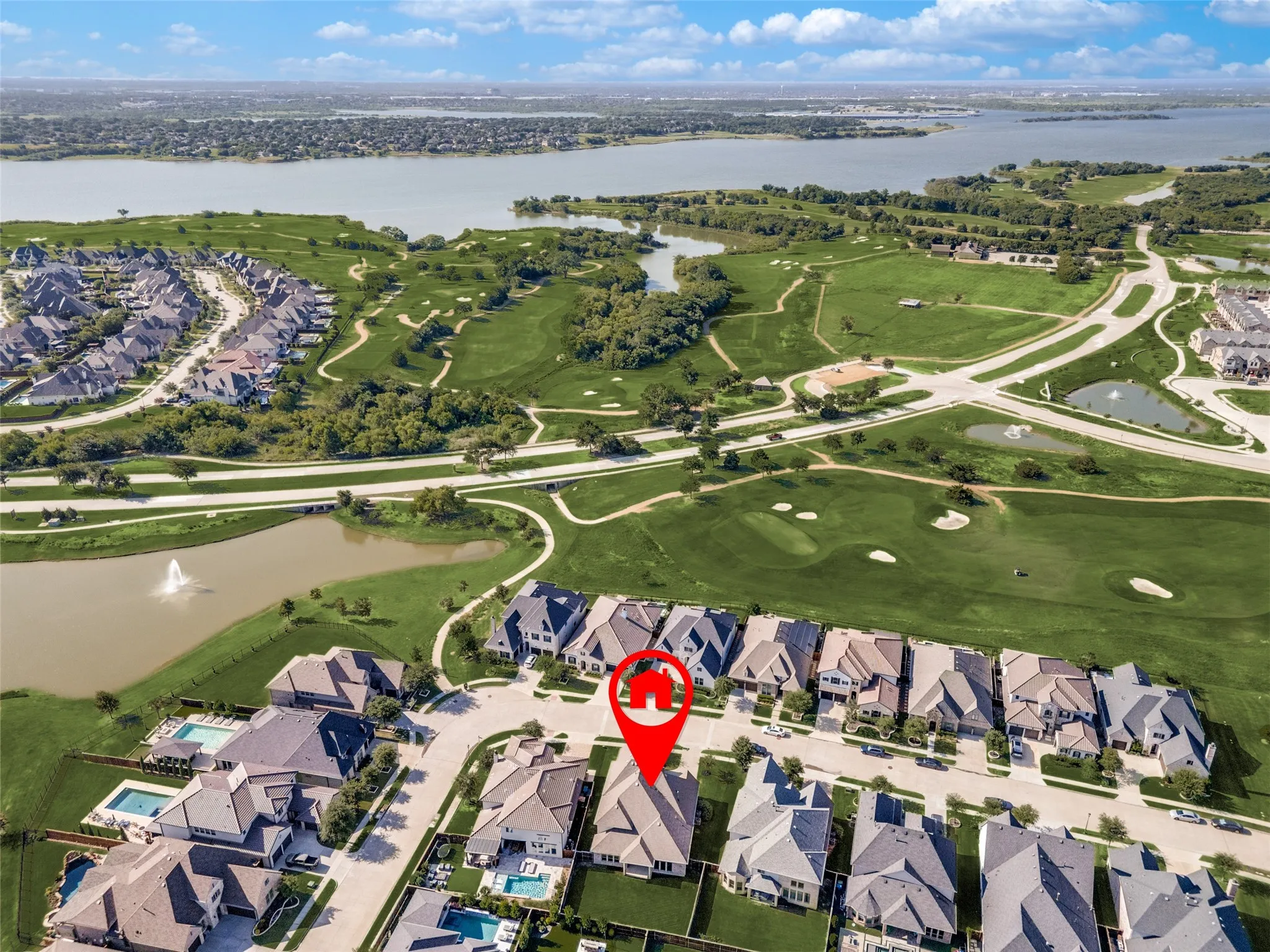 Championship golf, breathtaking lake views, and resort-style living await in The Tribute Lake & Golf Resort Community. Home to two award-winning golf courses inspired by legendary Scottish links, miles of scenic walking and biking trails, resort-style pools, pickleball courts, parks, and a vibrant calendar of community events, The Tribute offers an unparalleled lifestyle just minutes from Frisco, Legacy West, Grandscape, and DFW's premier shopping and dining destinations.