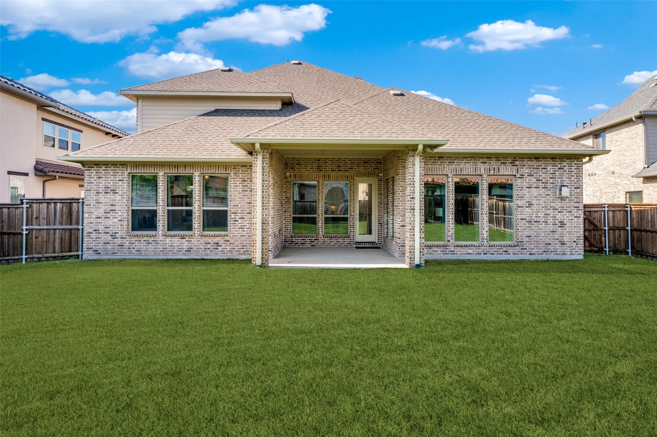 The expansive backyard offers a blank canvas for whatever outdoor lifestyle you envision—whether it’s a future pool, play space, garden, or outdoor entertaining area. With a large covered patio already in place, this private outdoor setting is perfect for relaxing, dining al fresco, or enjoying quiet evenings at home.